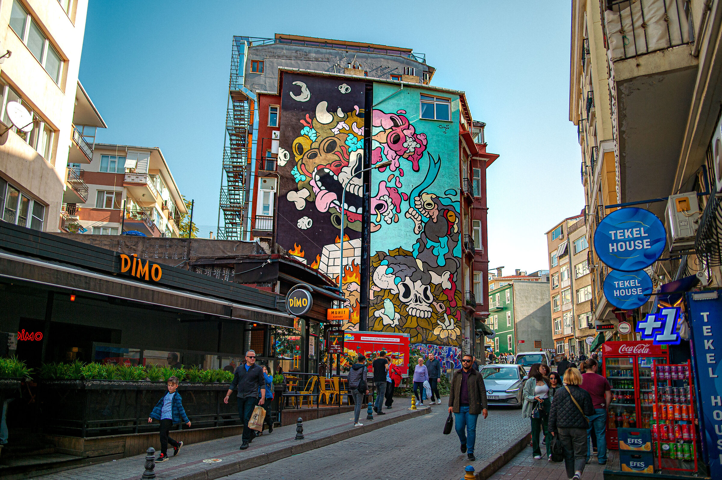 Vertical colors, Istanbul