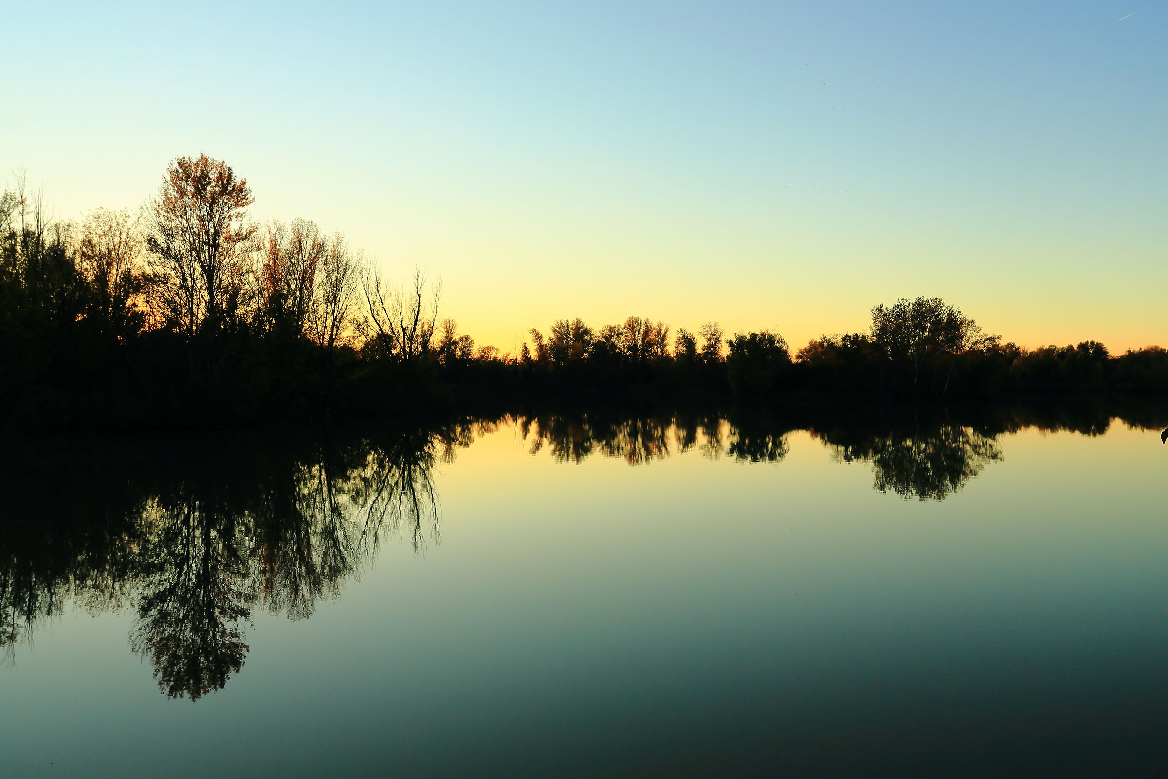 Lakes Sant'Anna at sunset 1