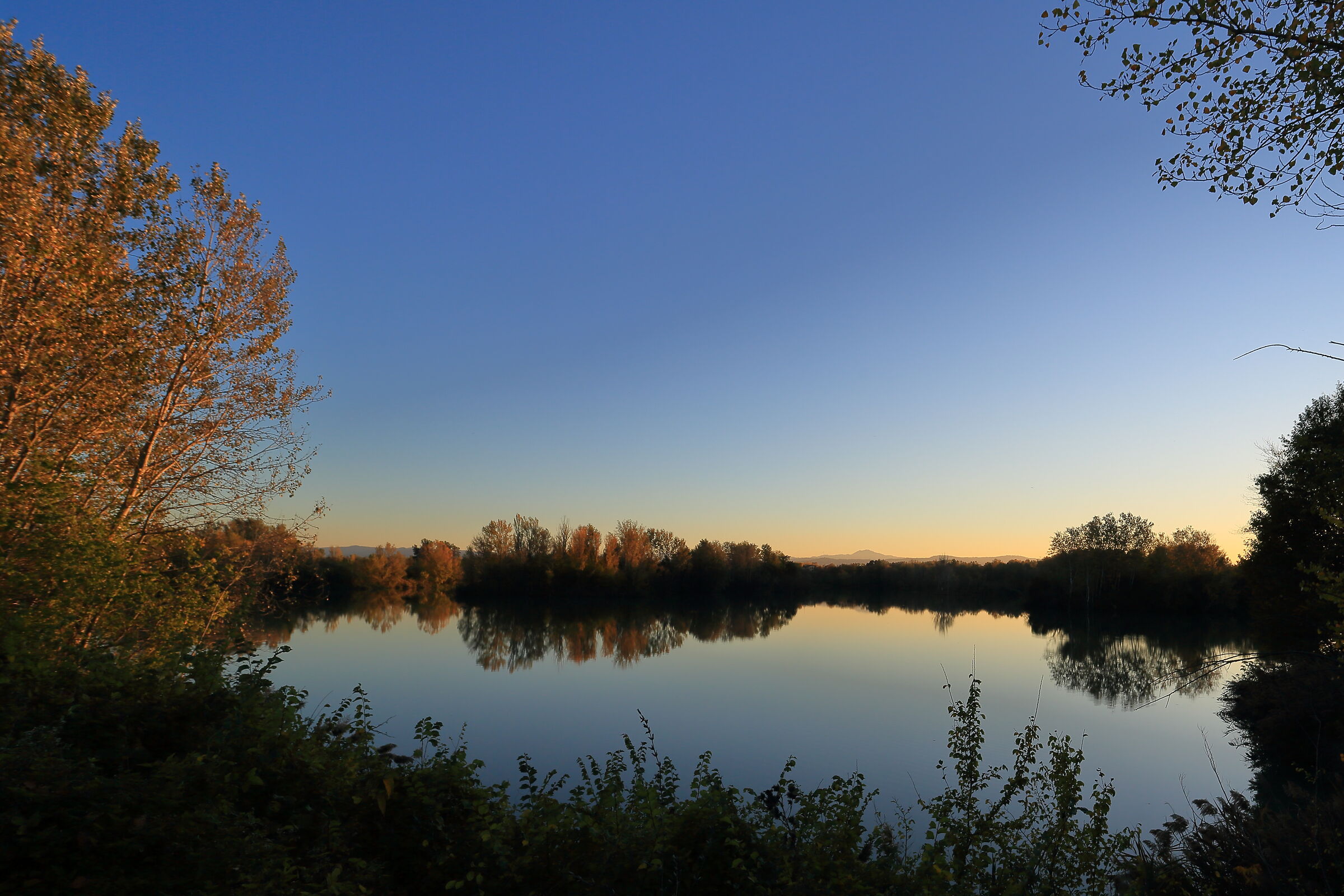 Lakes Sant'Anna at sunset 3