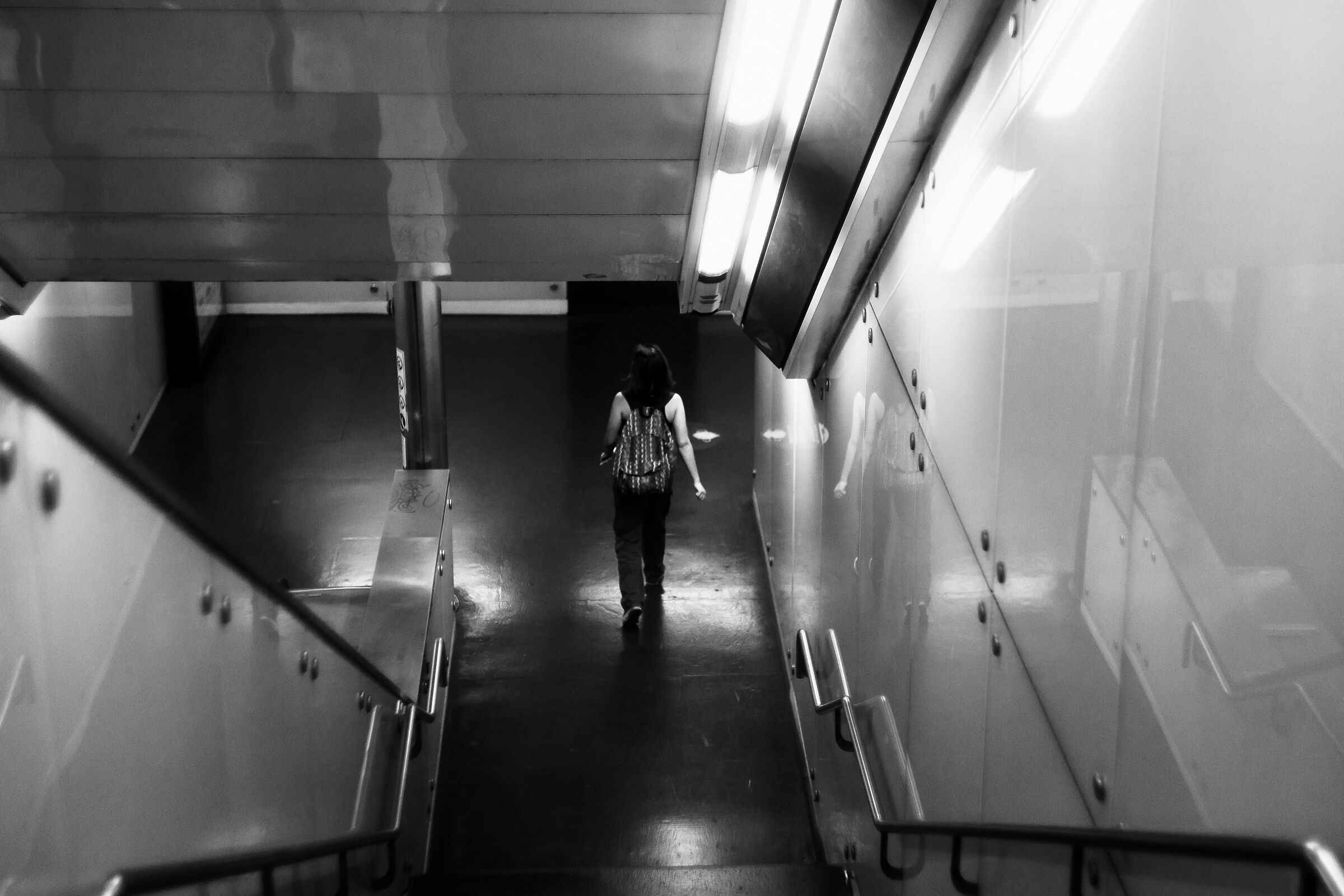 The girl from the metro