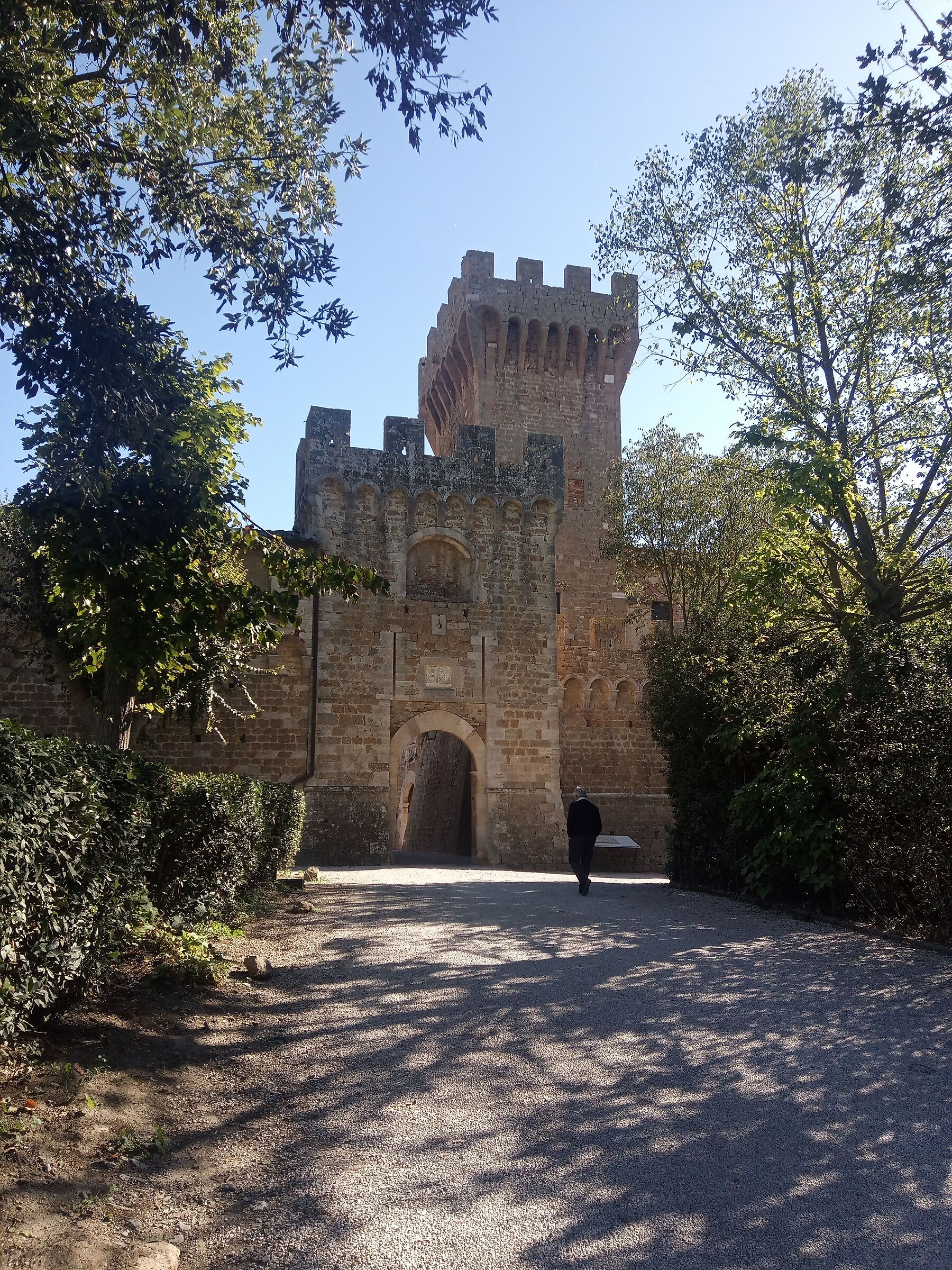 Castello di Spedaletto - Val d'Orcia - Toscana