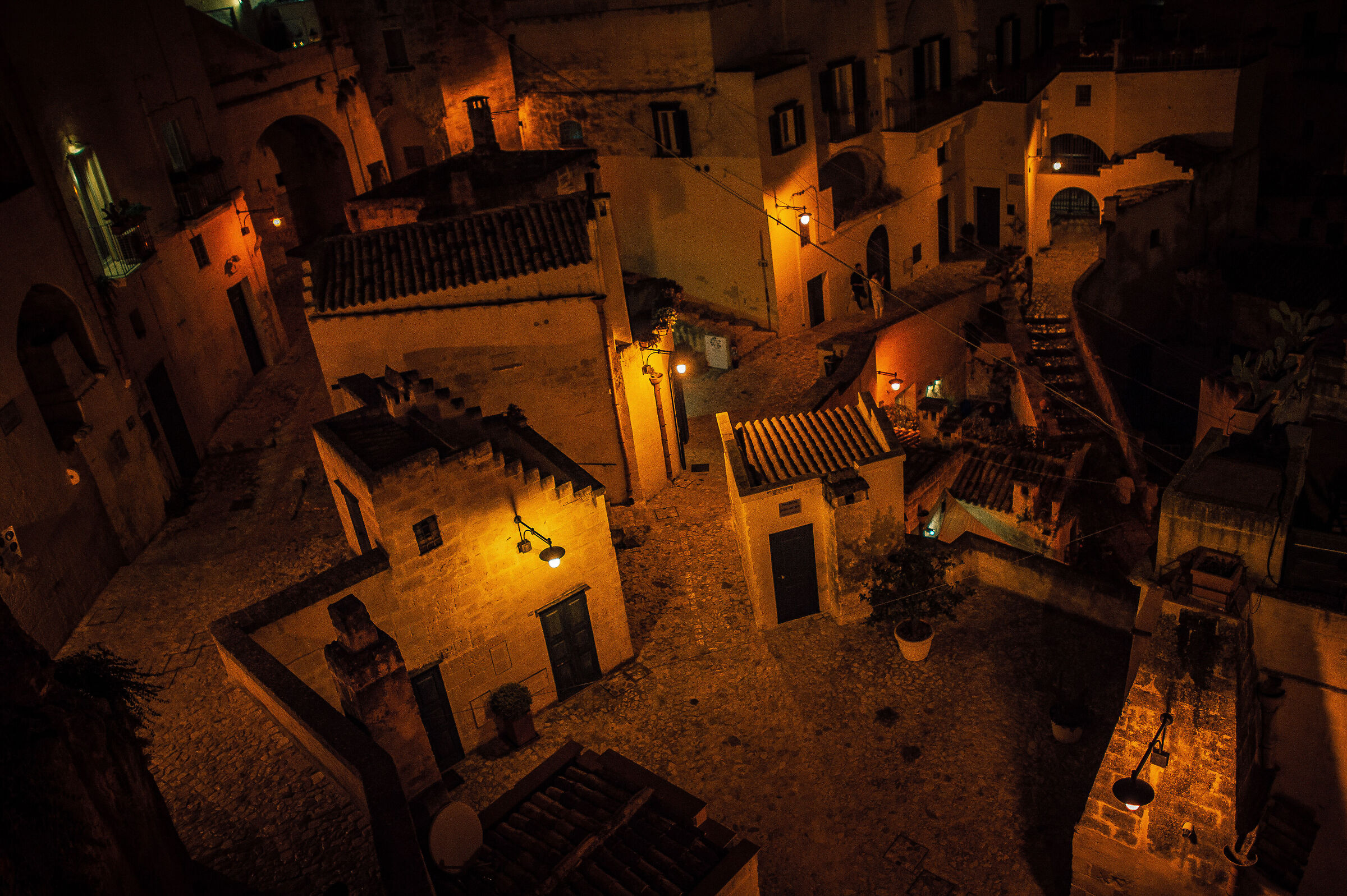 Matera by night