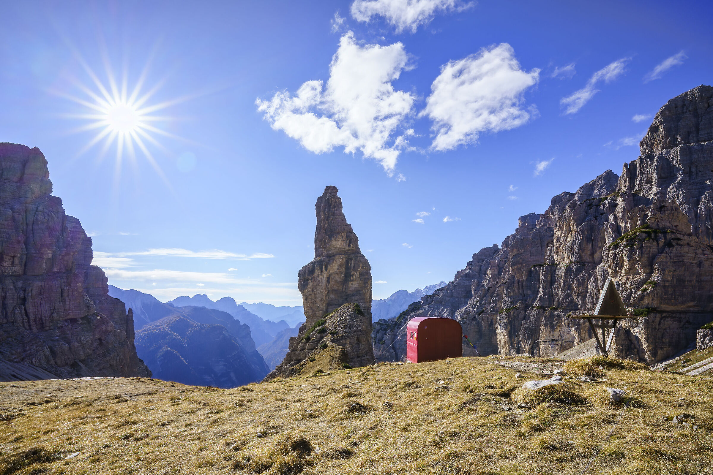 Val Montanaia and its bell tower