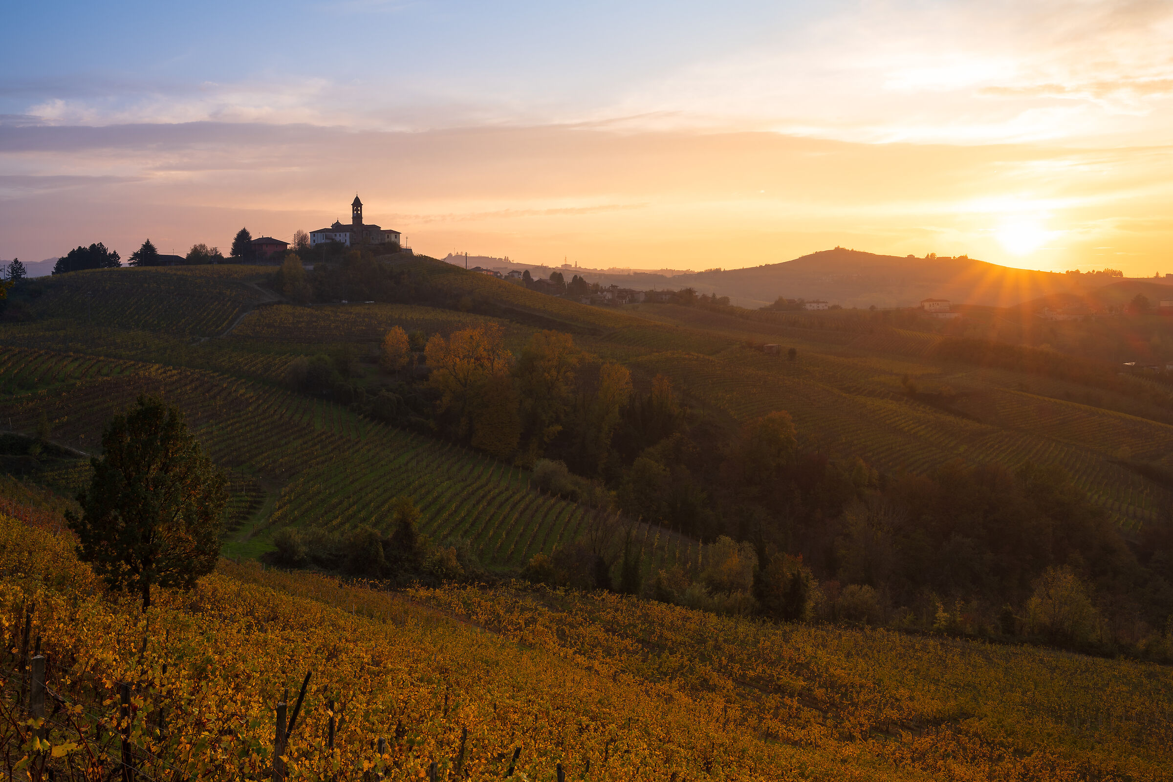 Tramonto a Valdivilla