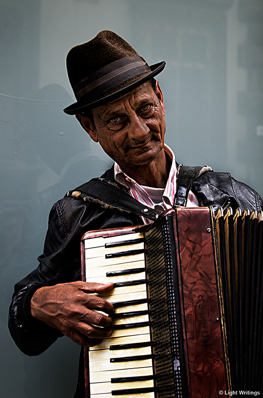 Suonatore di fisarmonica