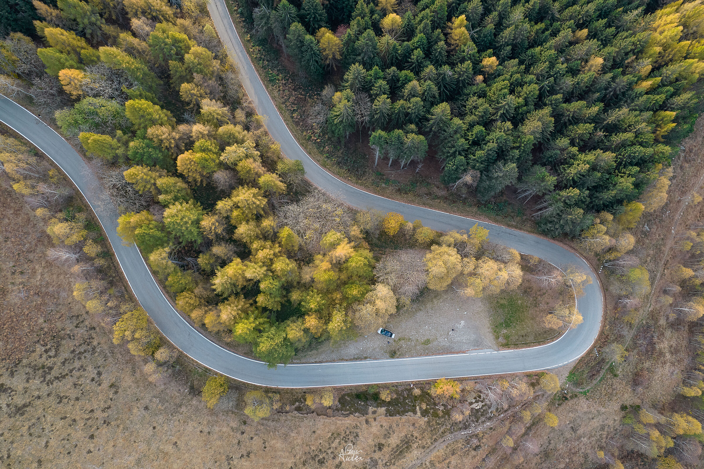 Sopra la pista di Monza