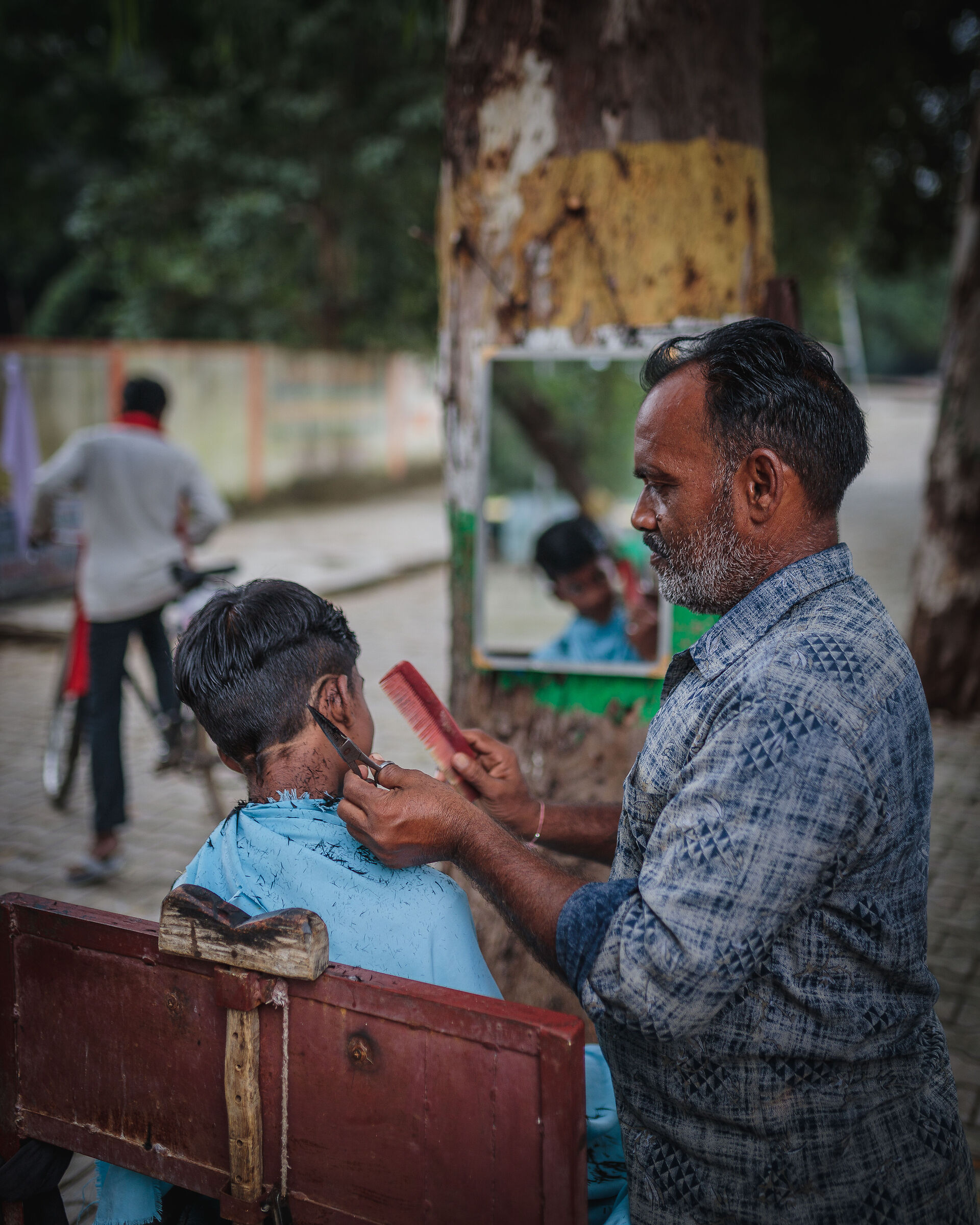 street barber