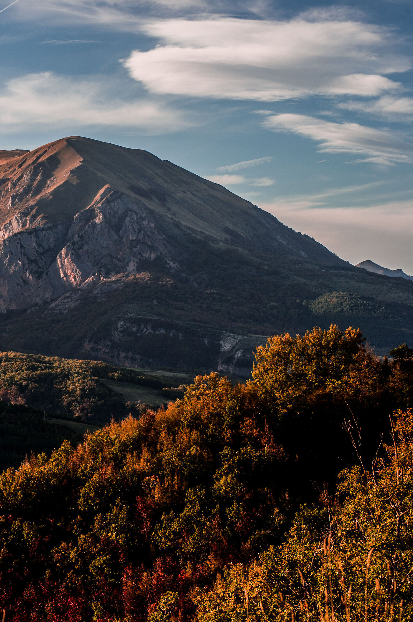 L'autunno non smette mai d'incantare.Da Montemonaco