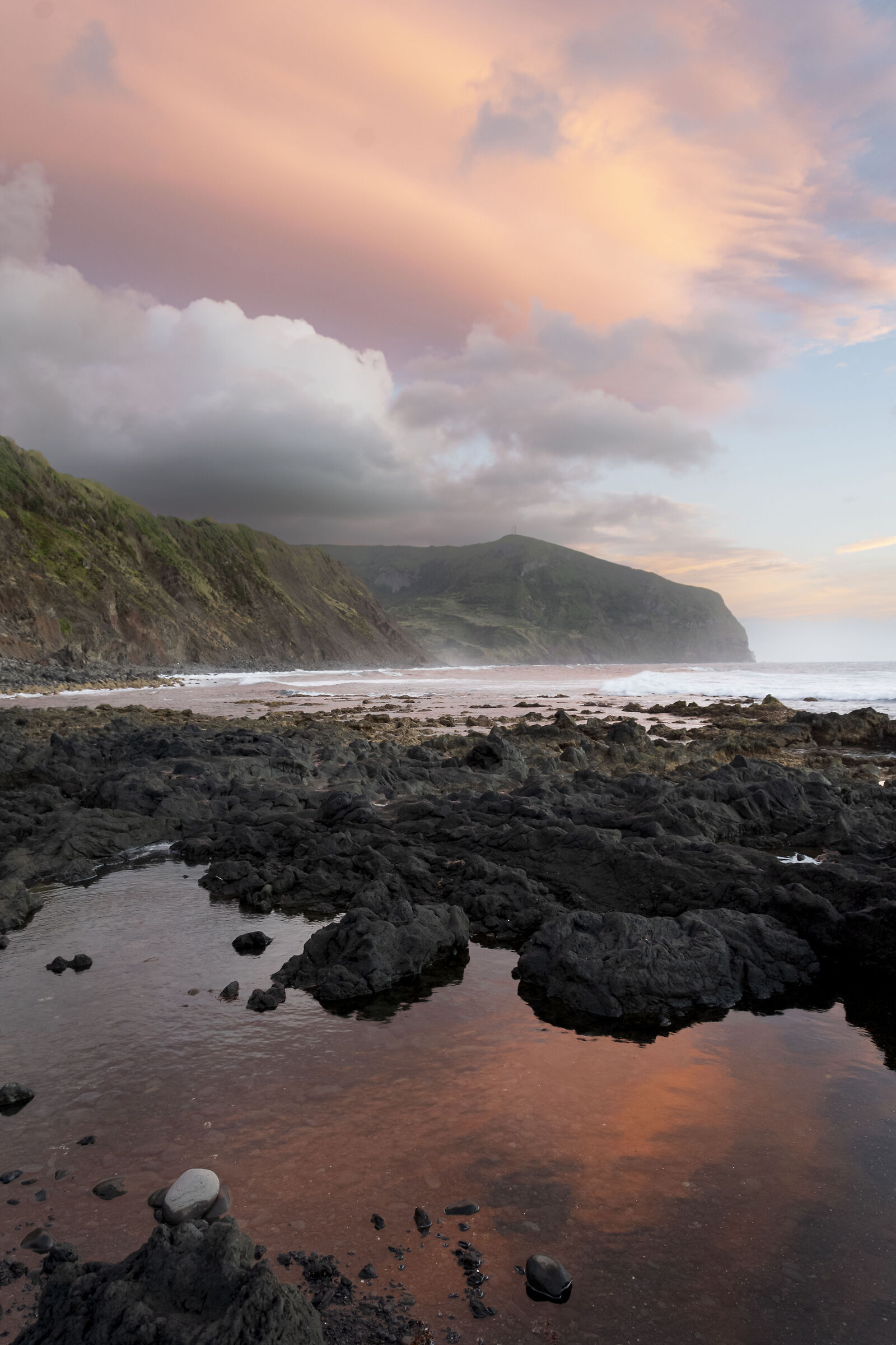 Natural pools of Faja Grande - Flores