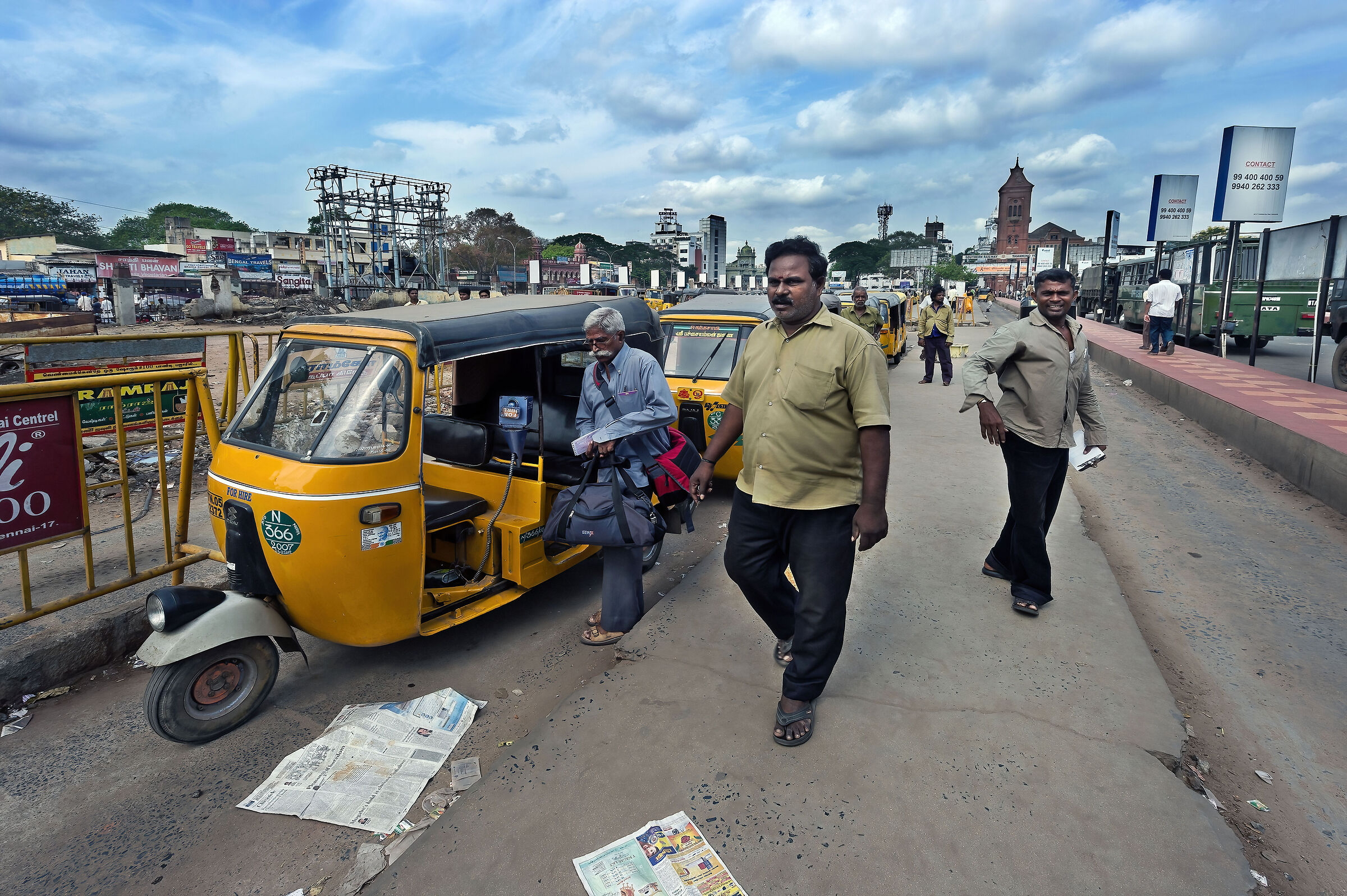 Stazione dei tuk-tuk
