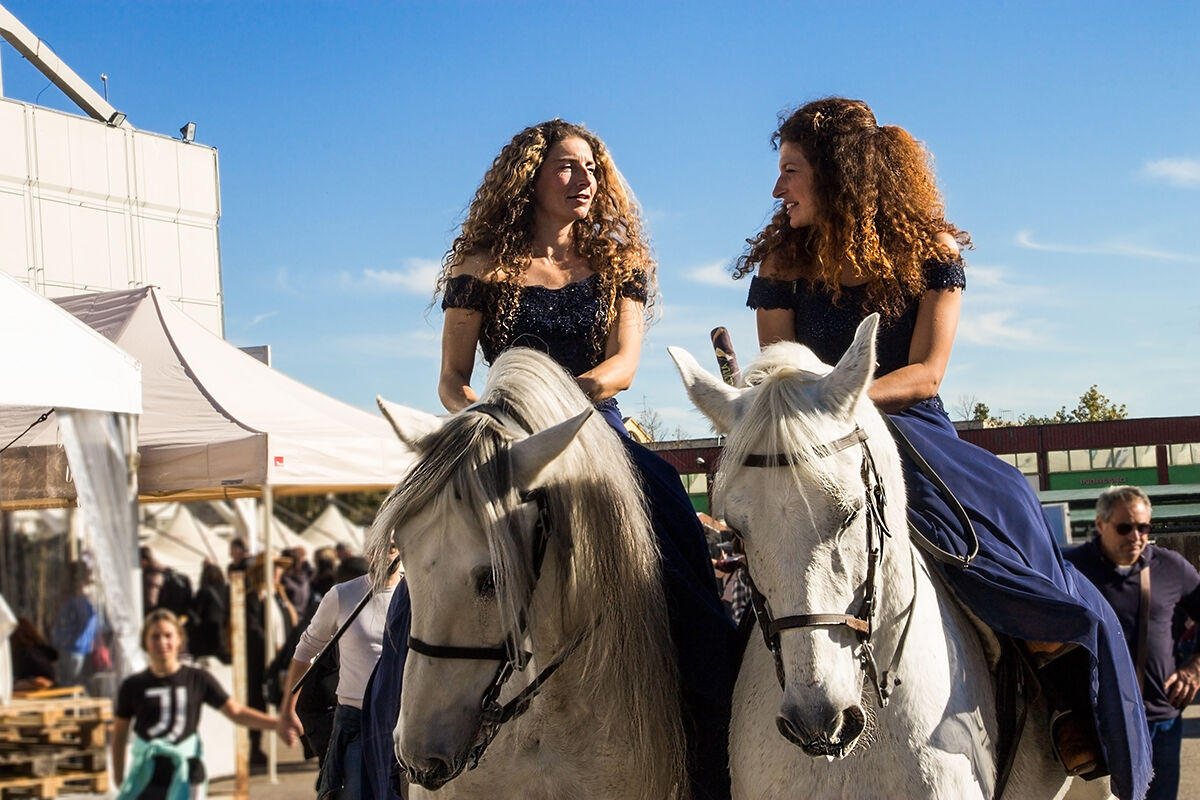 A passeggio in fiera