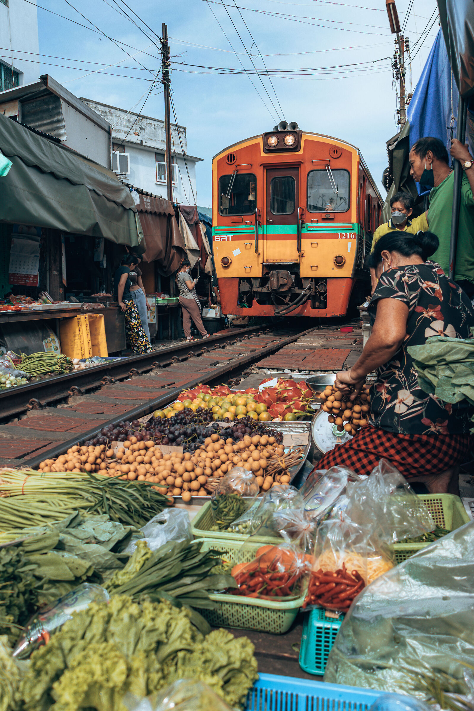 Train market