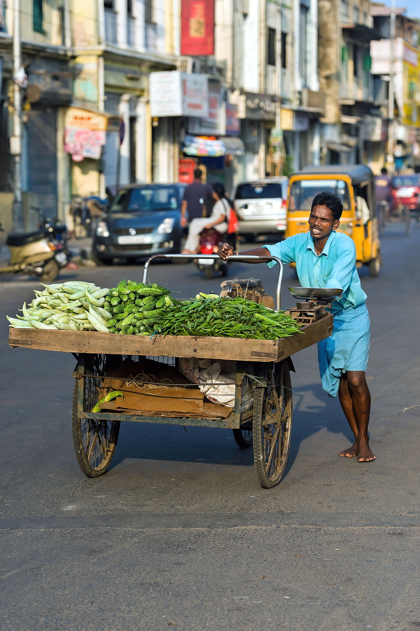 venditore di verdure