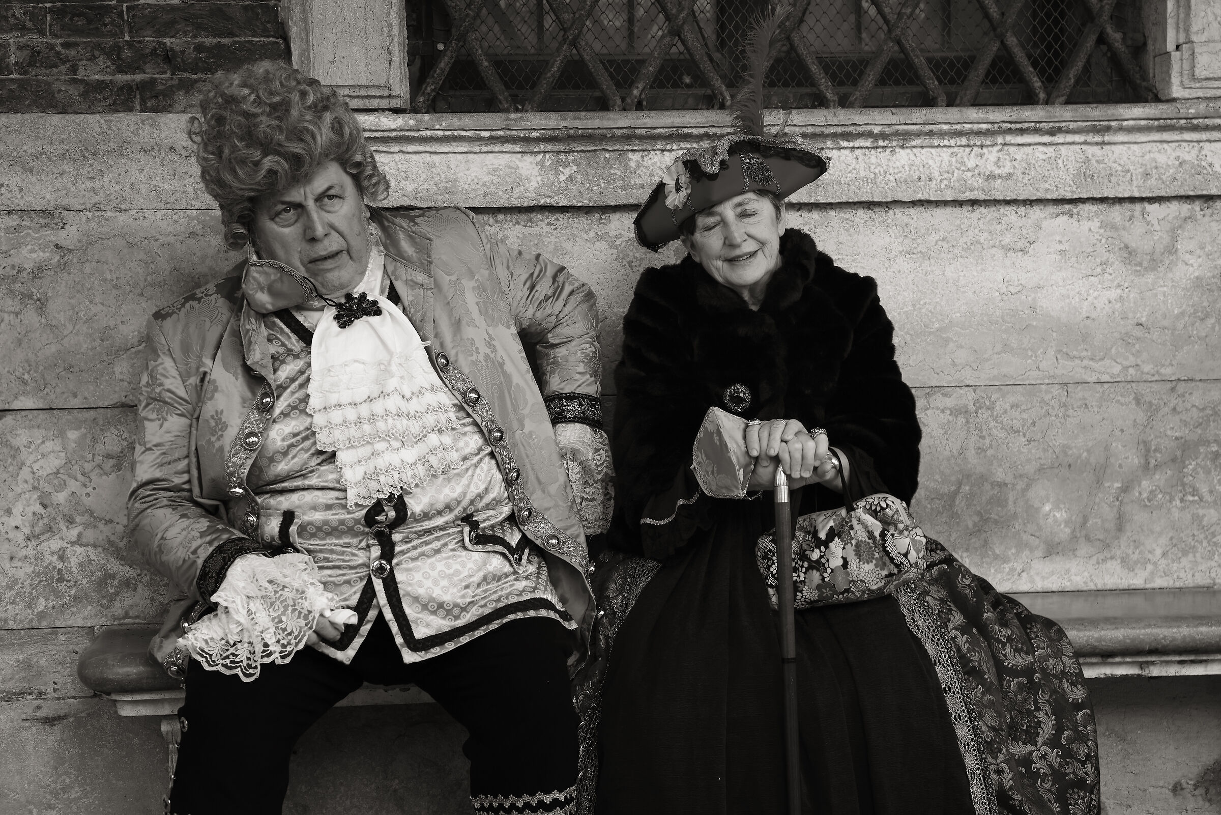 Between black and white