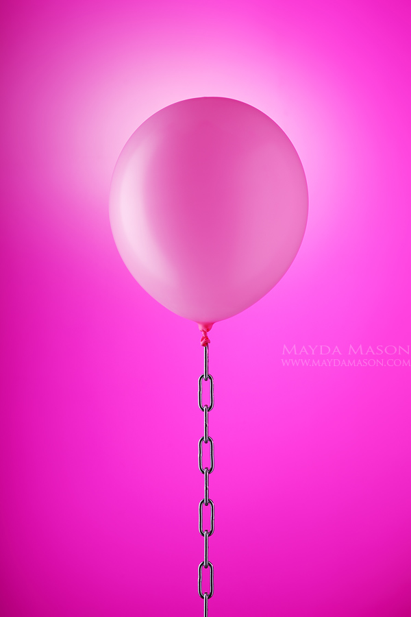 pink balloon