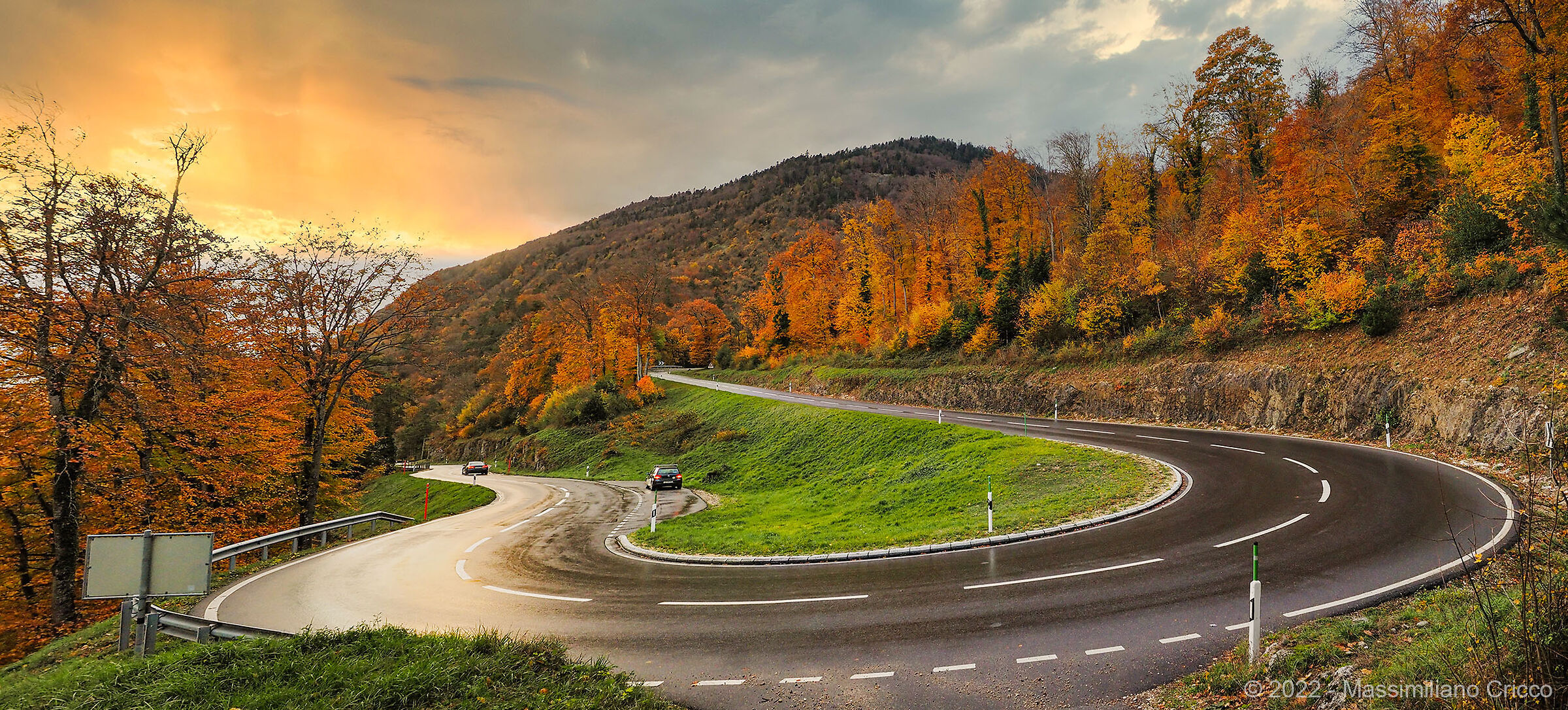 Route de Sainte-Croix, Canton Vaud, Svizzera