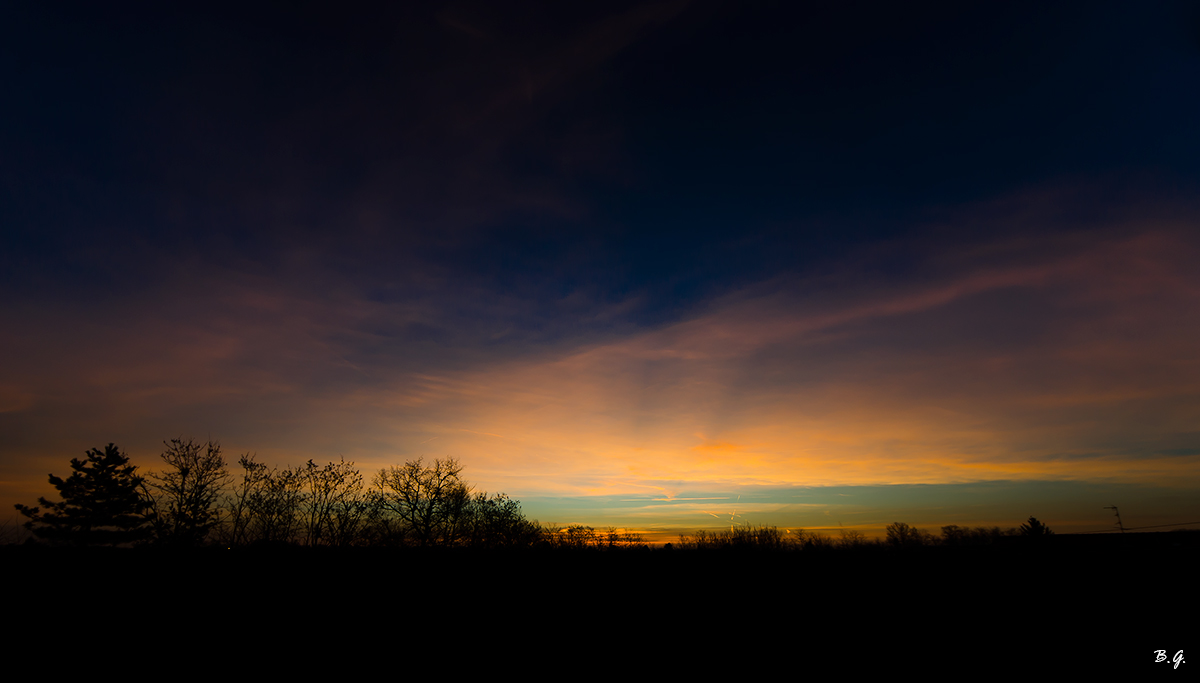 L'alba del giorno dopo la tempesta...