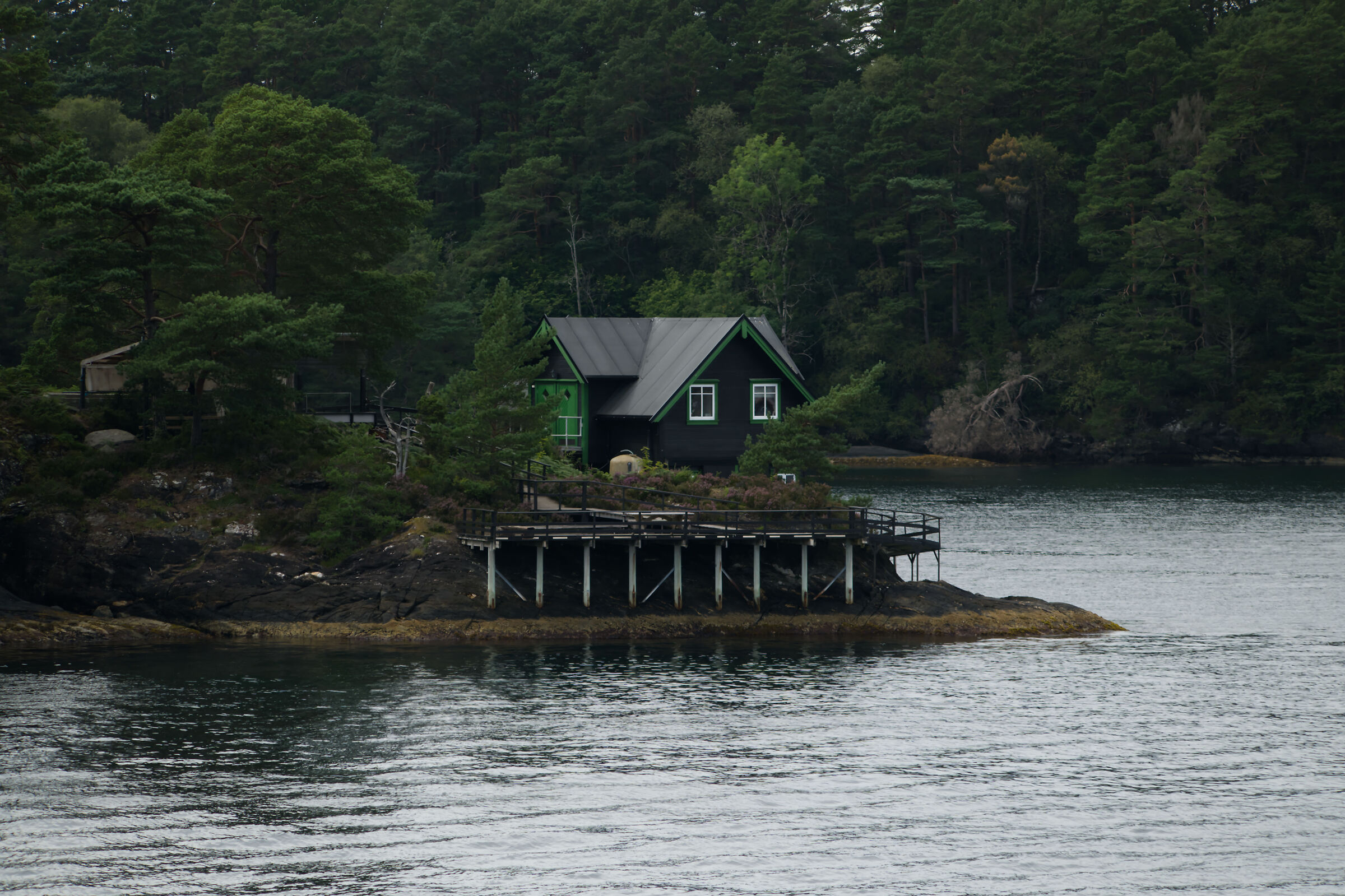 House in the fjord