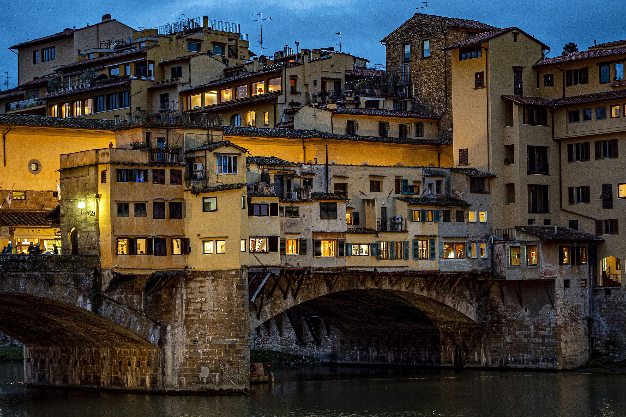 Il fascino della architettura di Ponte Vecchio -Firenze