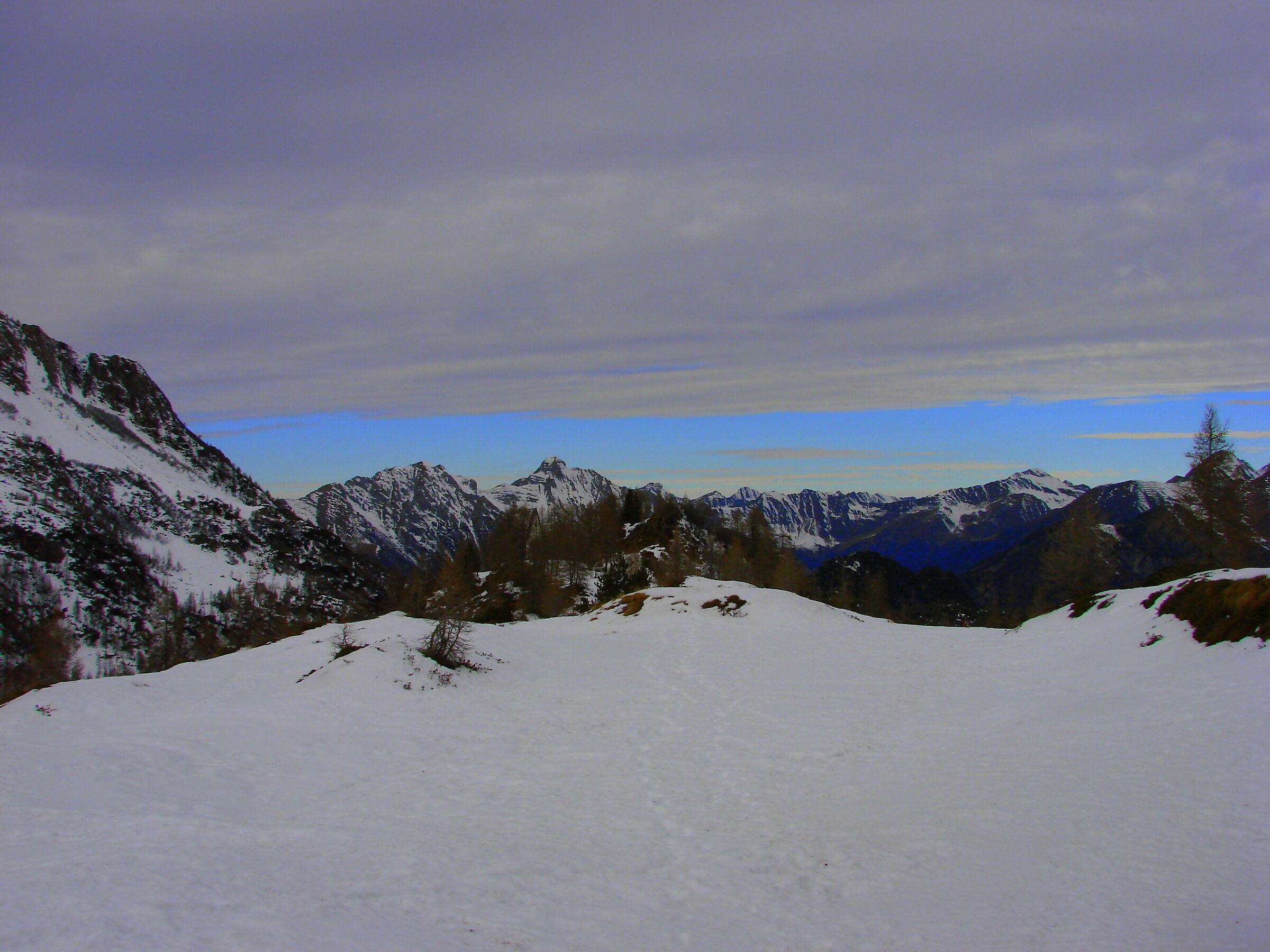 Winter in the mountains