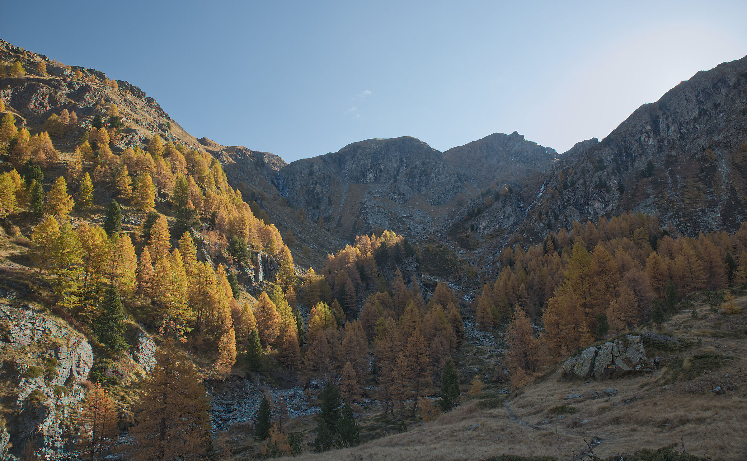 autumn in Val d'Aosta October 2021