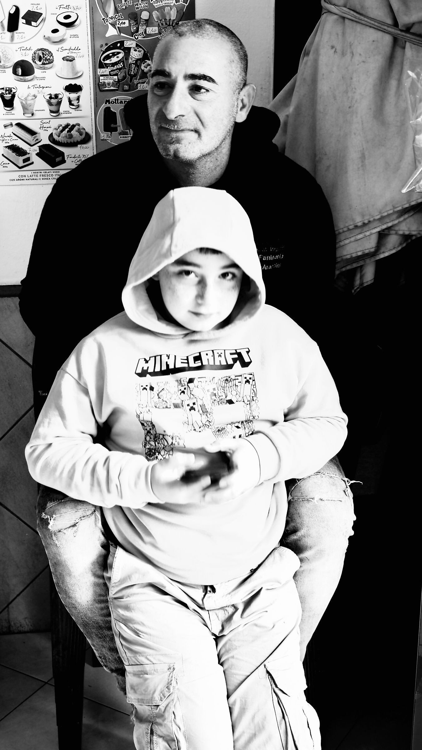 Father and son