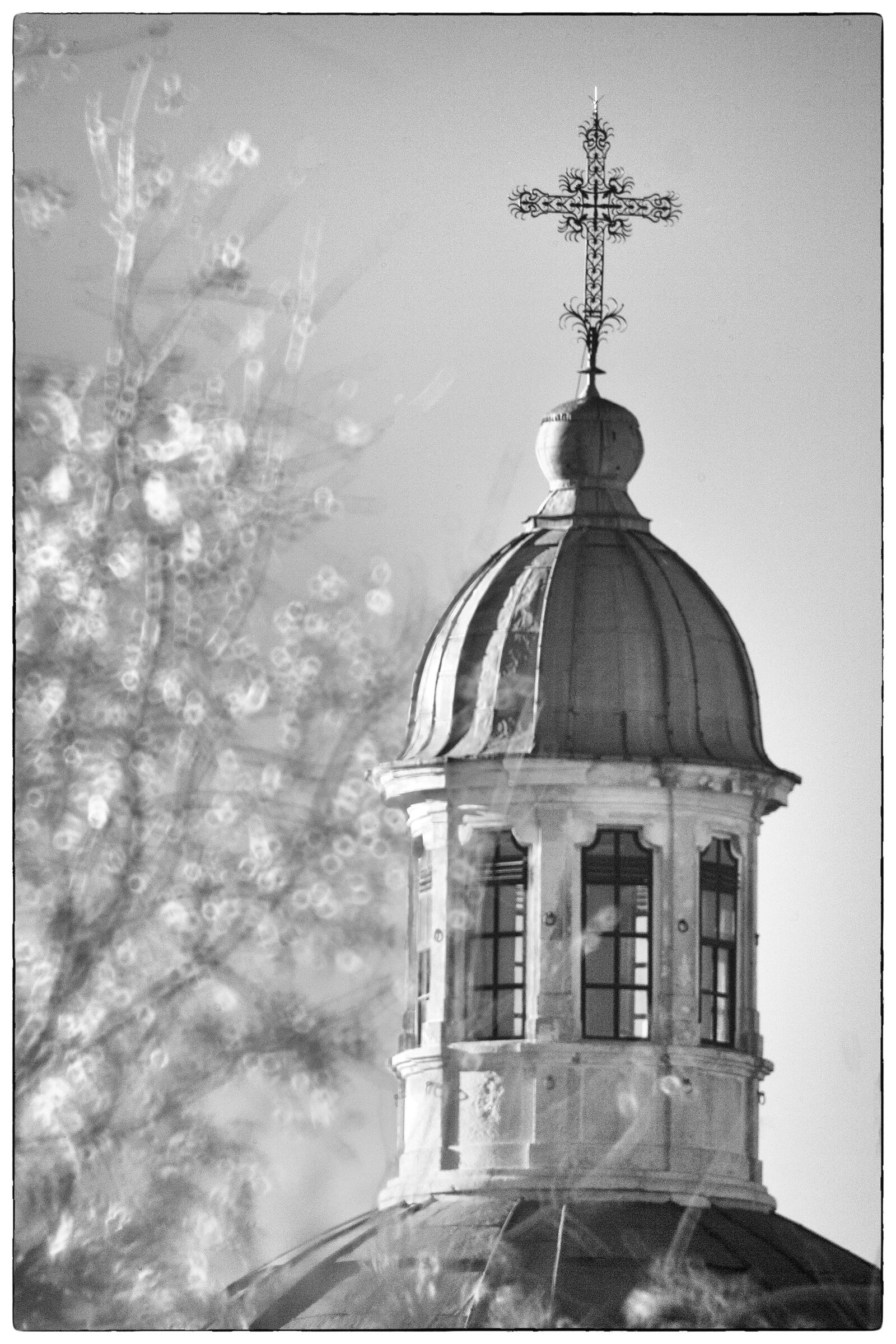 Dome of the Cathedral of Vigevano IR