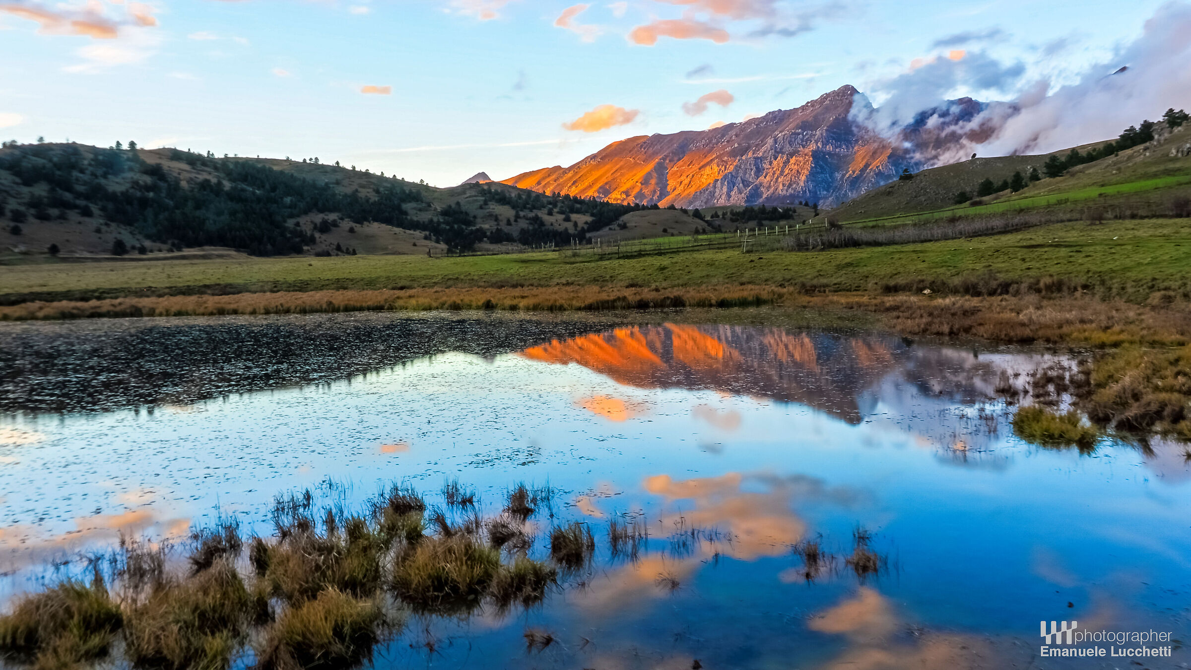 Gran Sasso d'Italia - Mirror on Lake Filetto