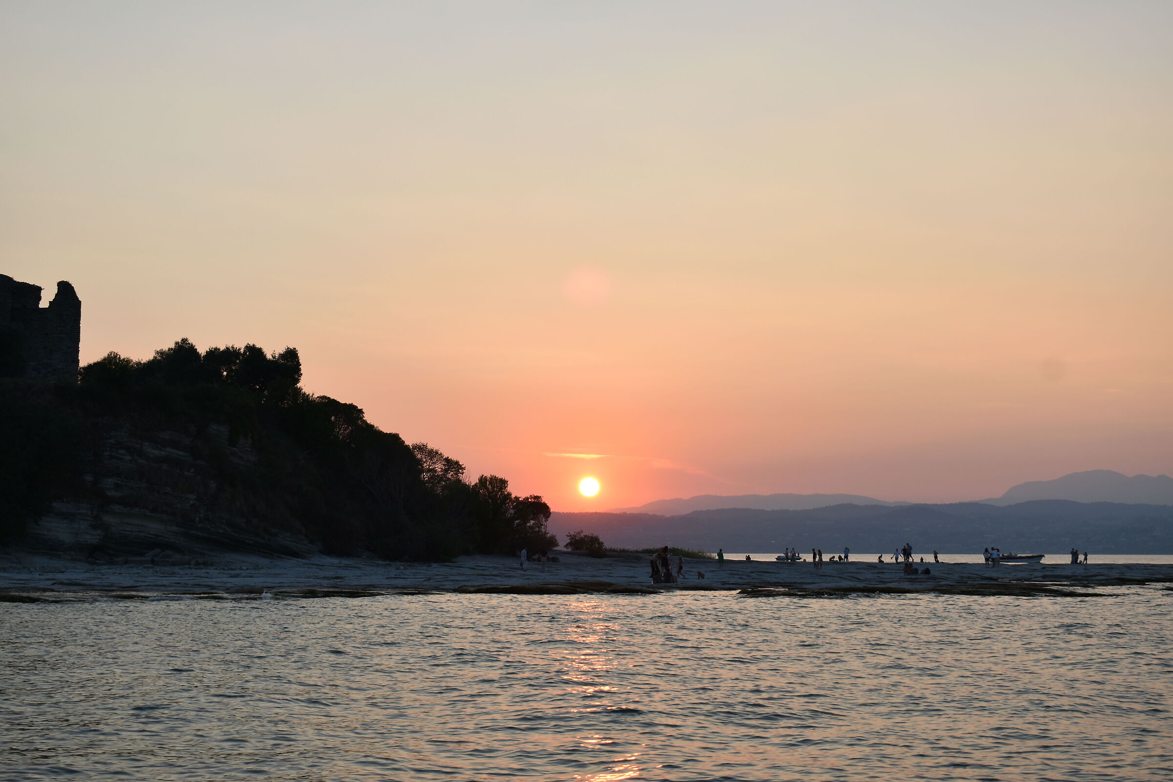 Sirmione at tramonot