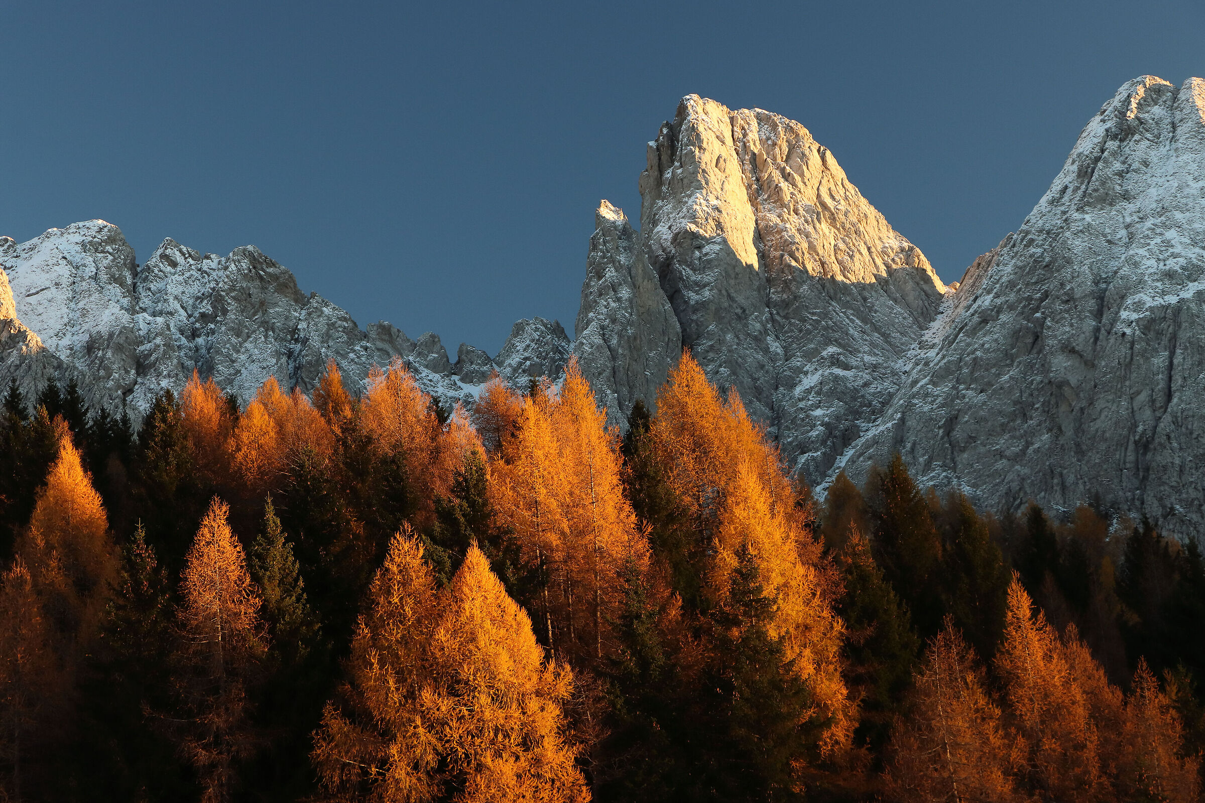 il Bagozza al tramonto