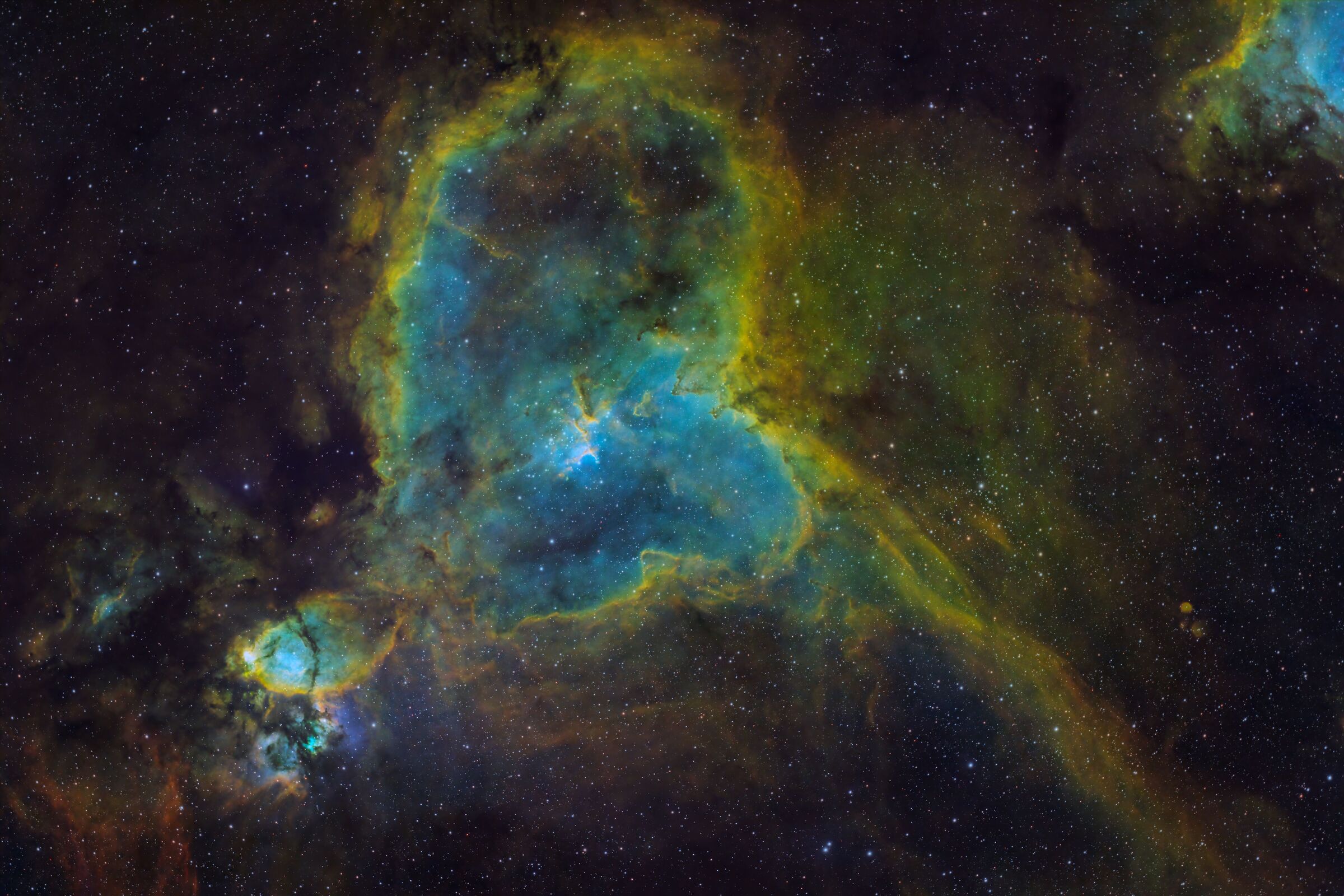 Nebulosa Cuore in SHO