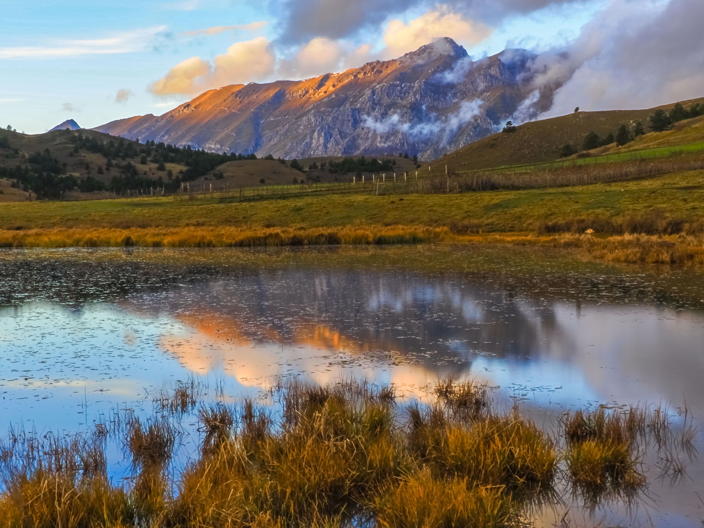 Gran Sasso d'Italia - Lake Filetto and Pizzo Cefalone