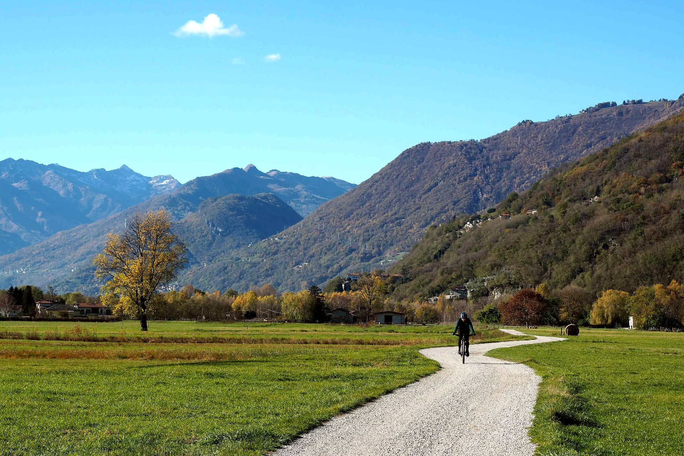 Pian di spagna, bassa Valtellina