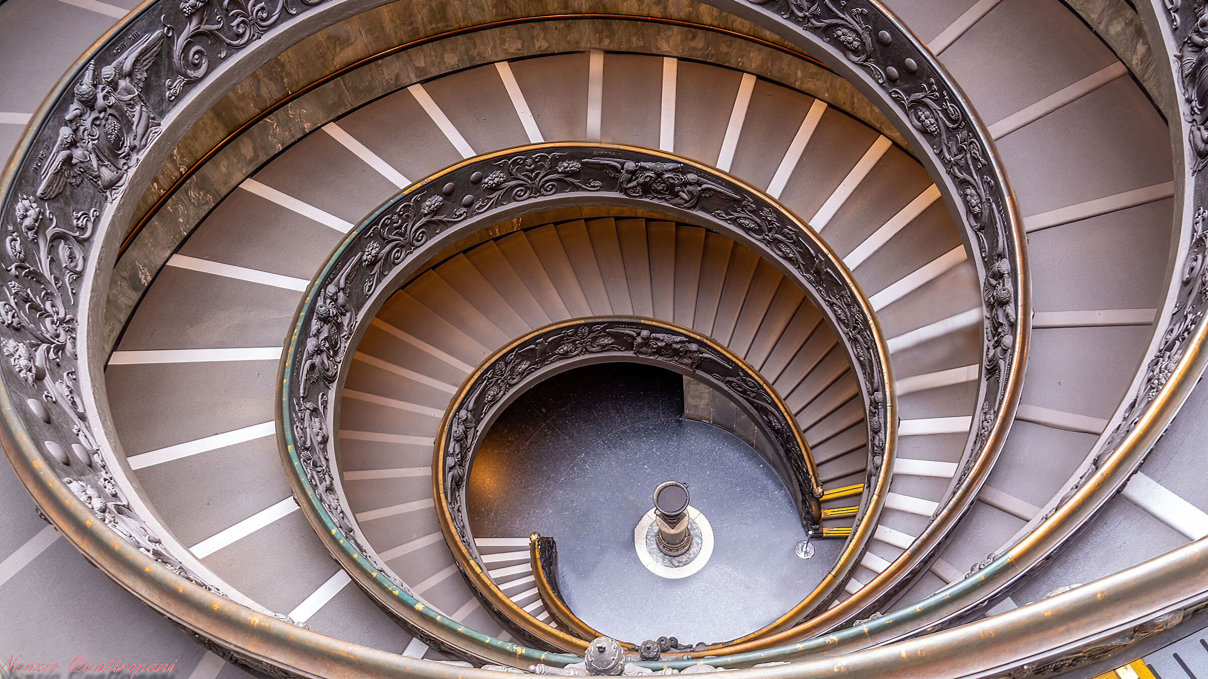 Helical staircase in the Vatican Museums