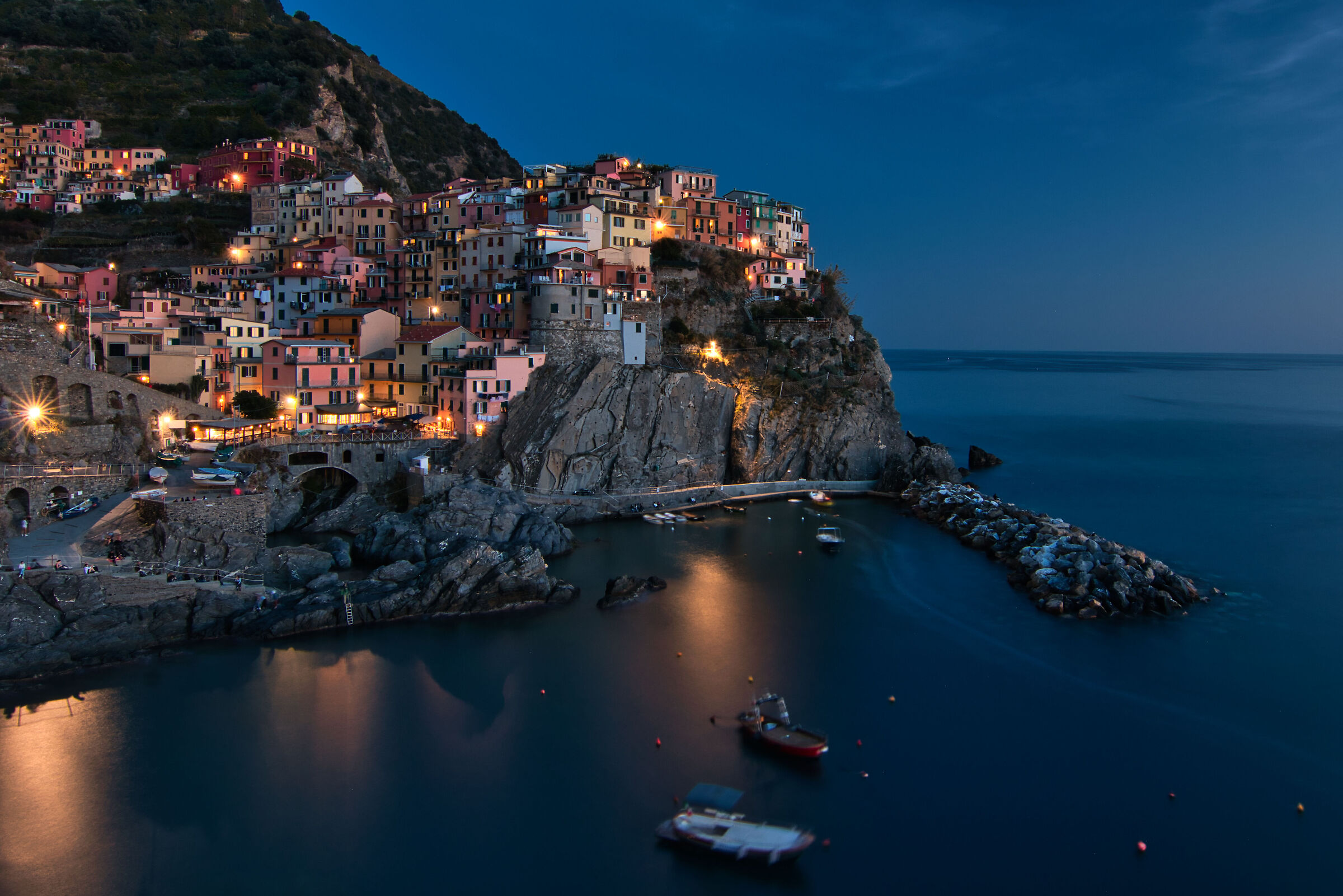 Manarola - Cinque Terre - Blue Hour