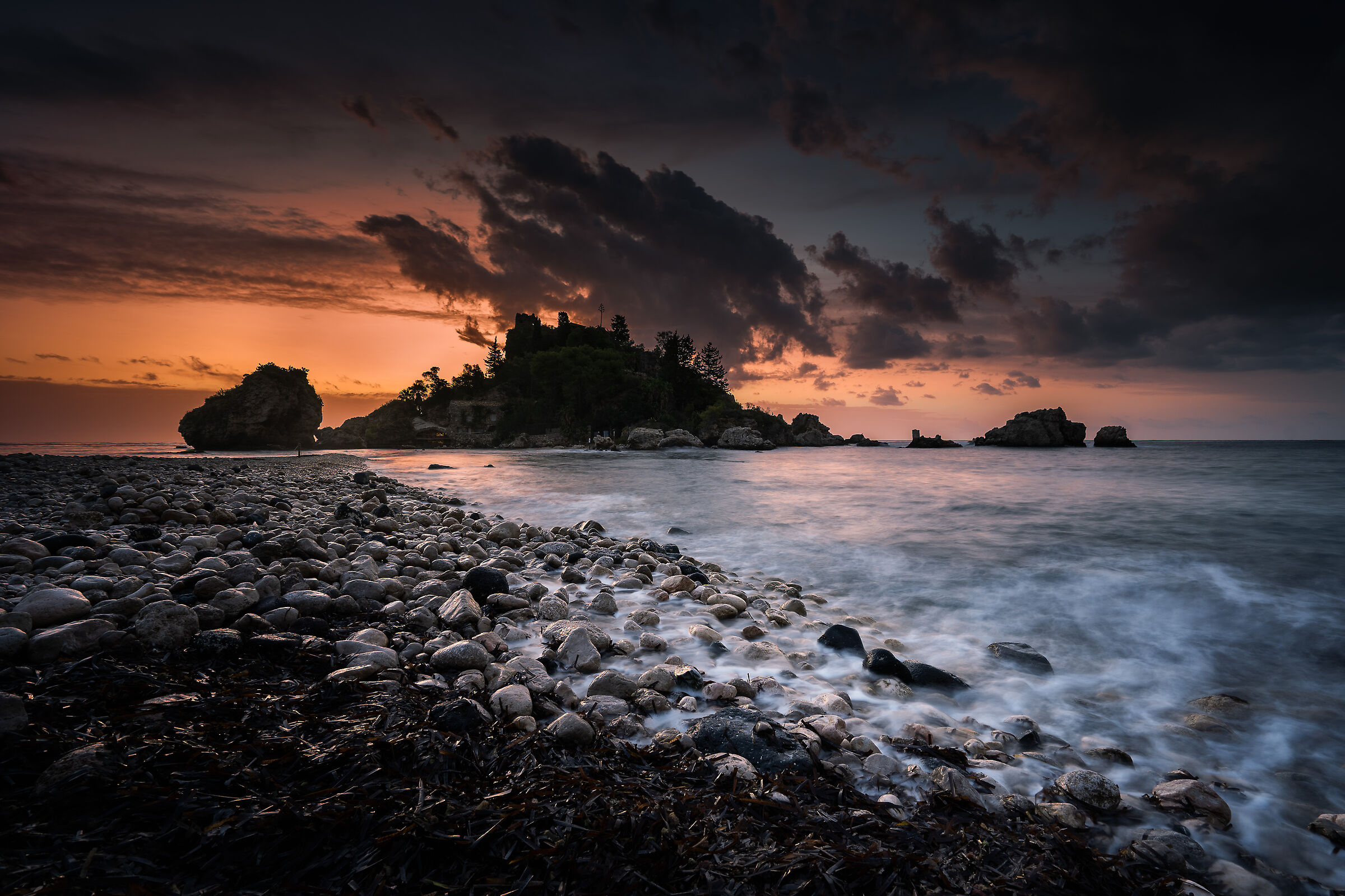 Sunrise at Isola Bella