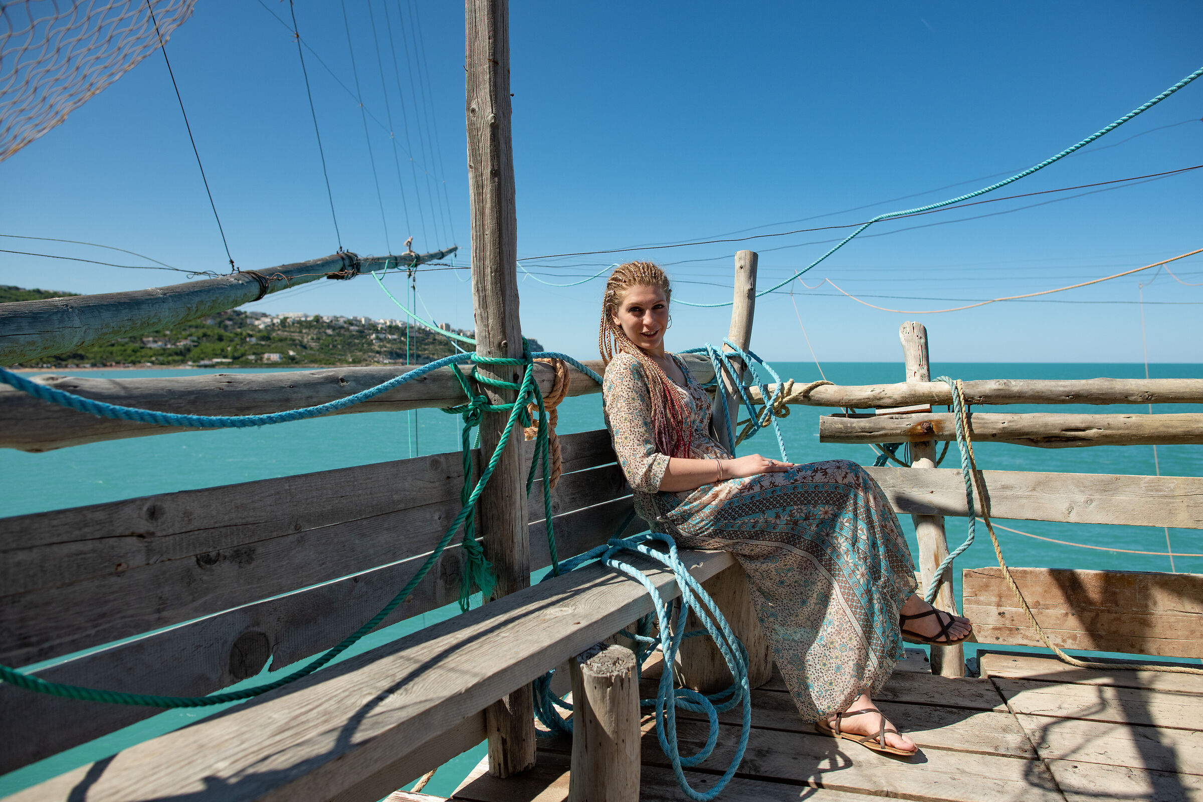 Sul trabucco di Manacora