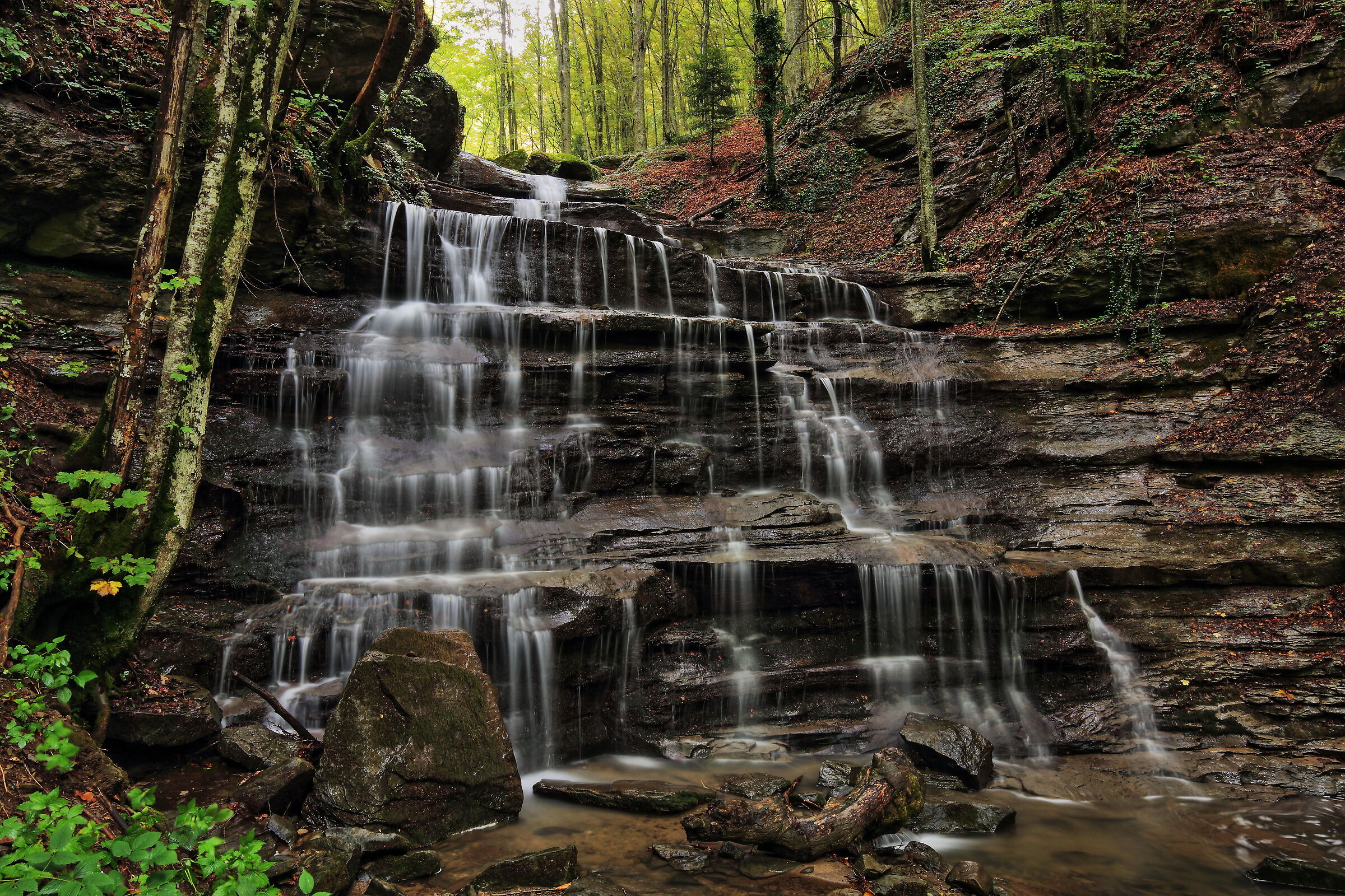 The three waterfalls