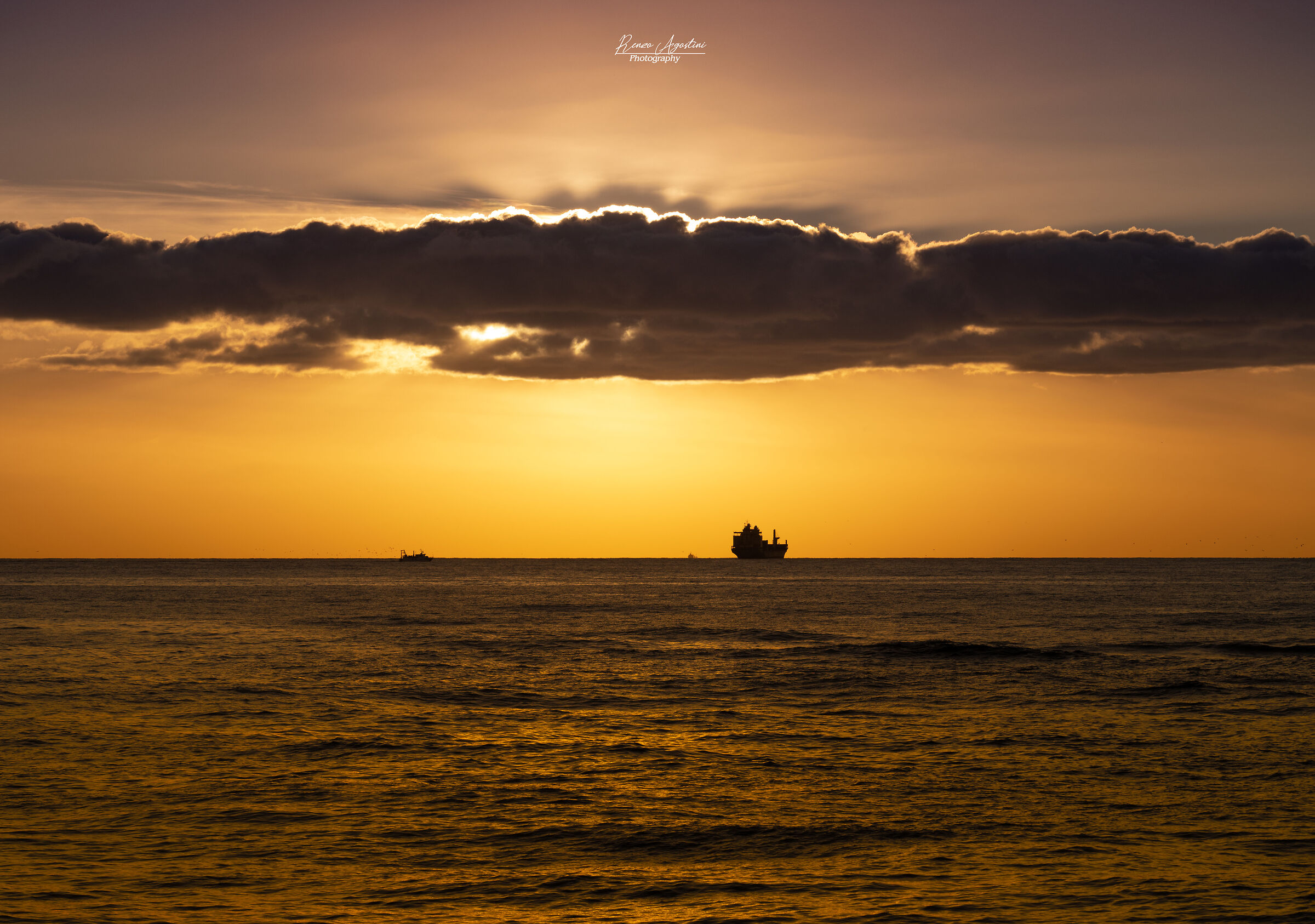 Tramonto lungomare Livorno