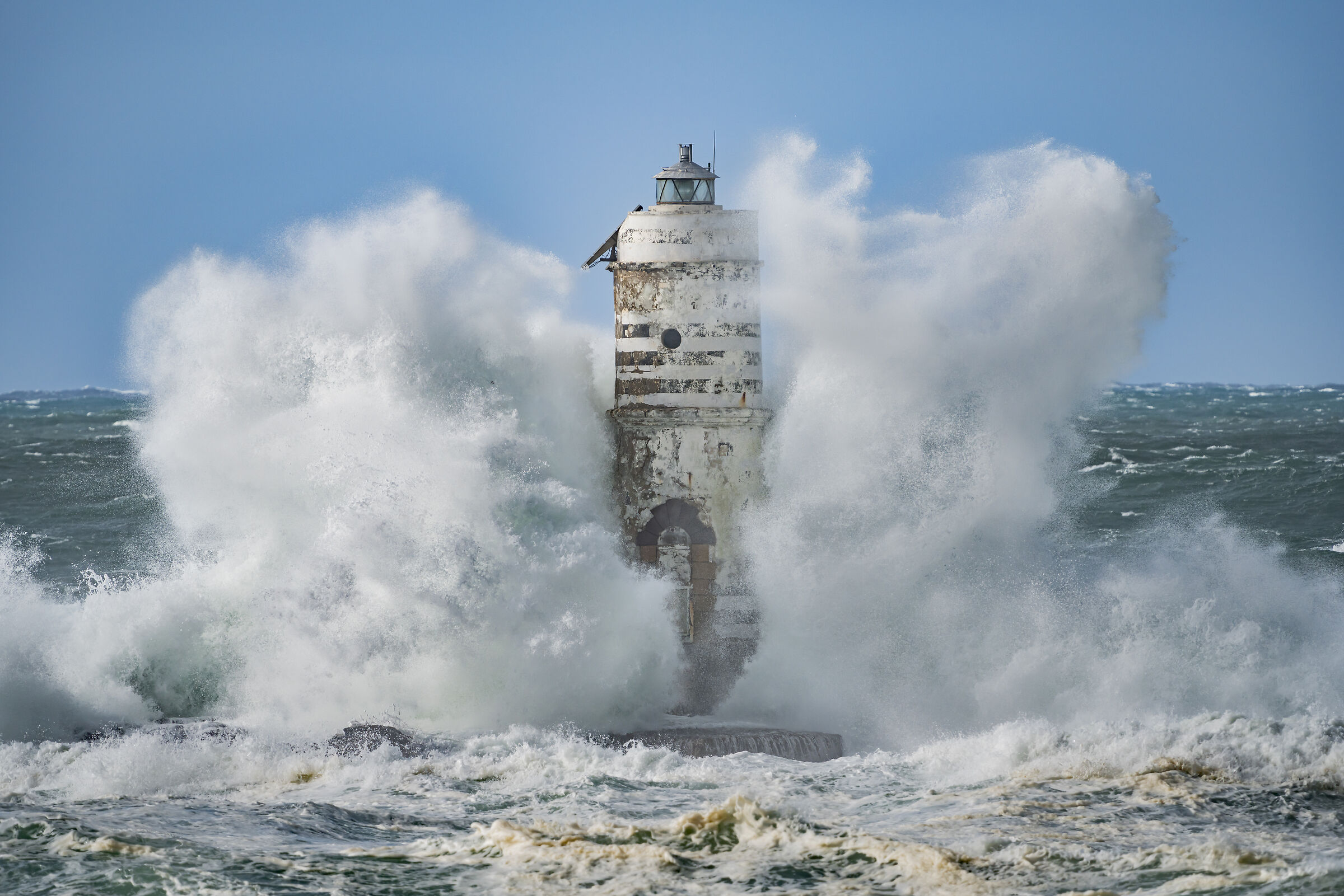 Lighthouse in Storm