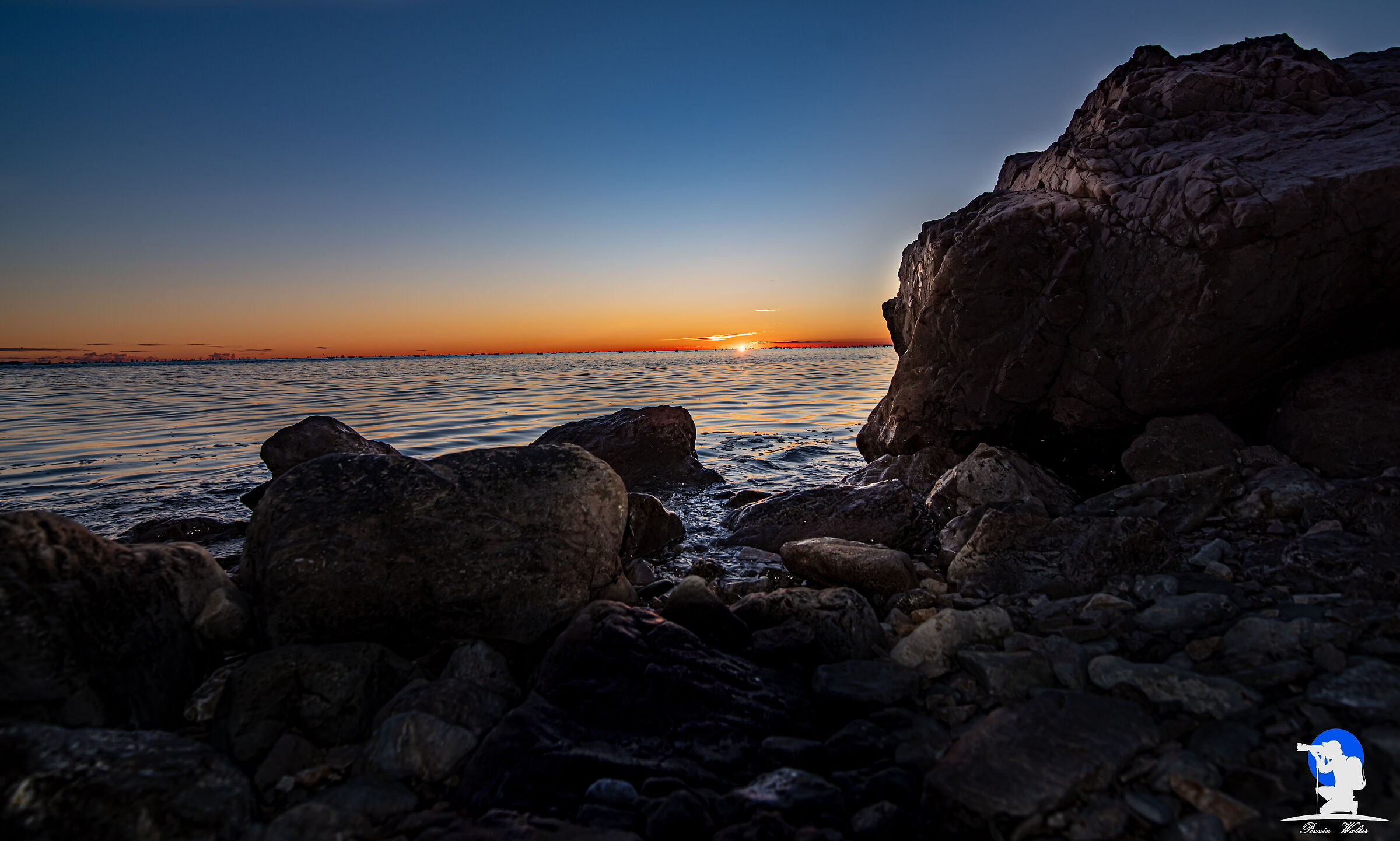 The sea in winter