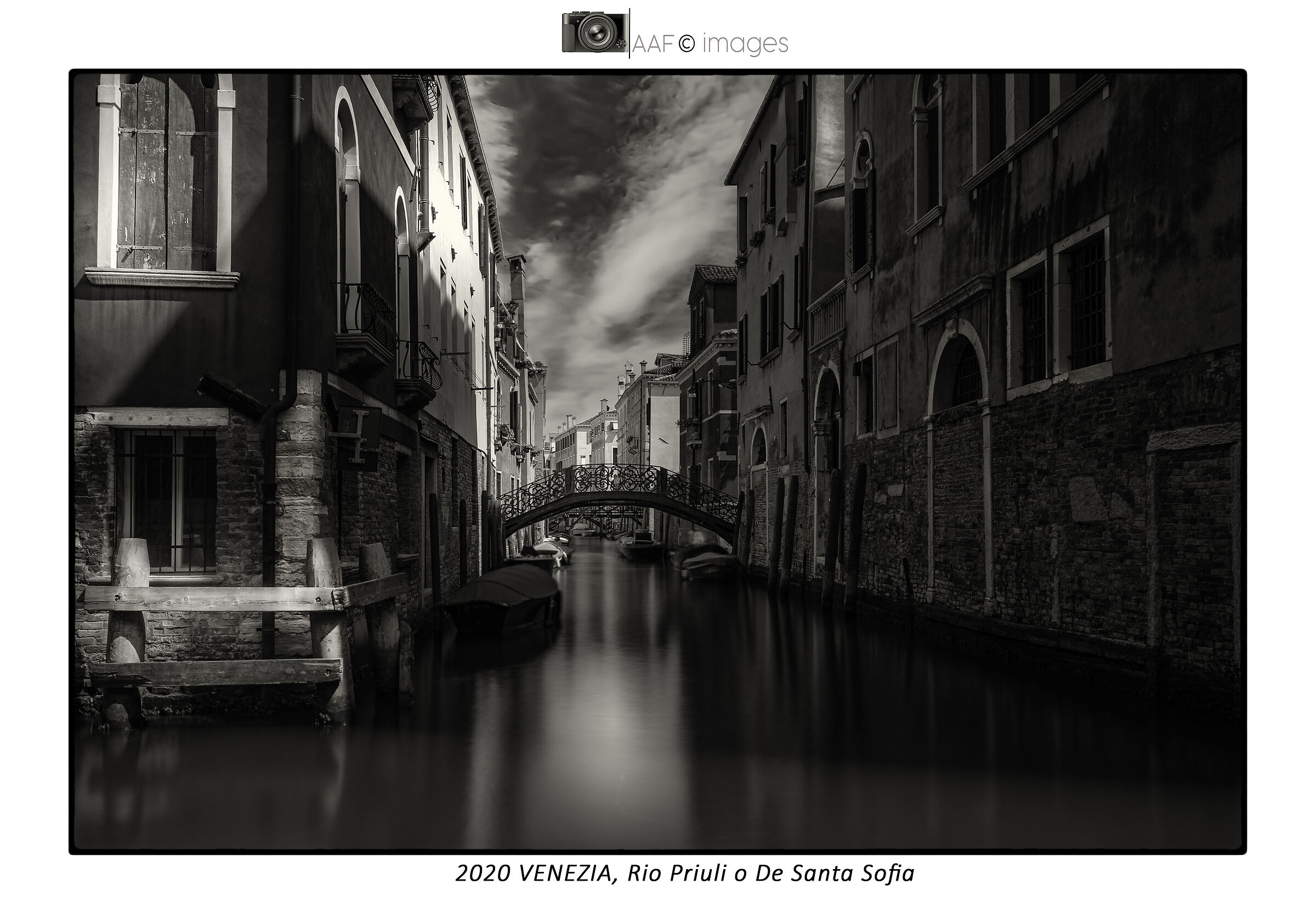 2020 Venice, Rio Priuli or Santa Sofia