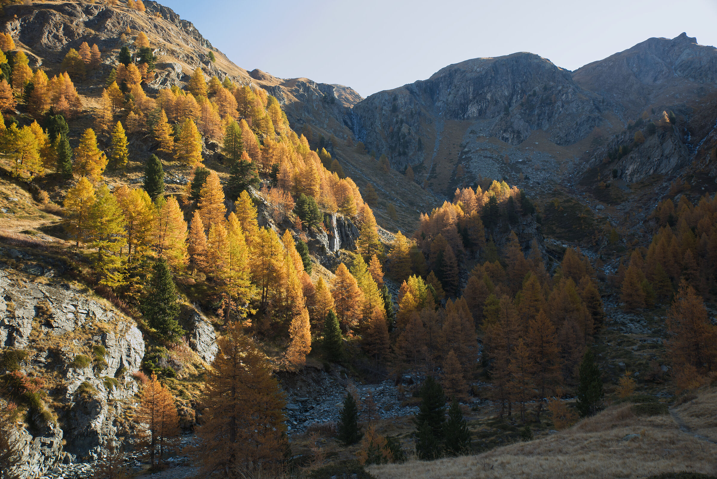 autumn in Val d'Aosta October 2021