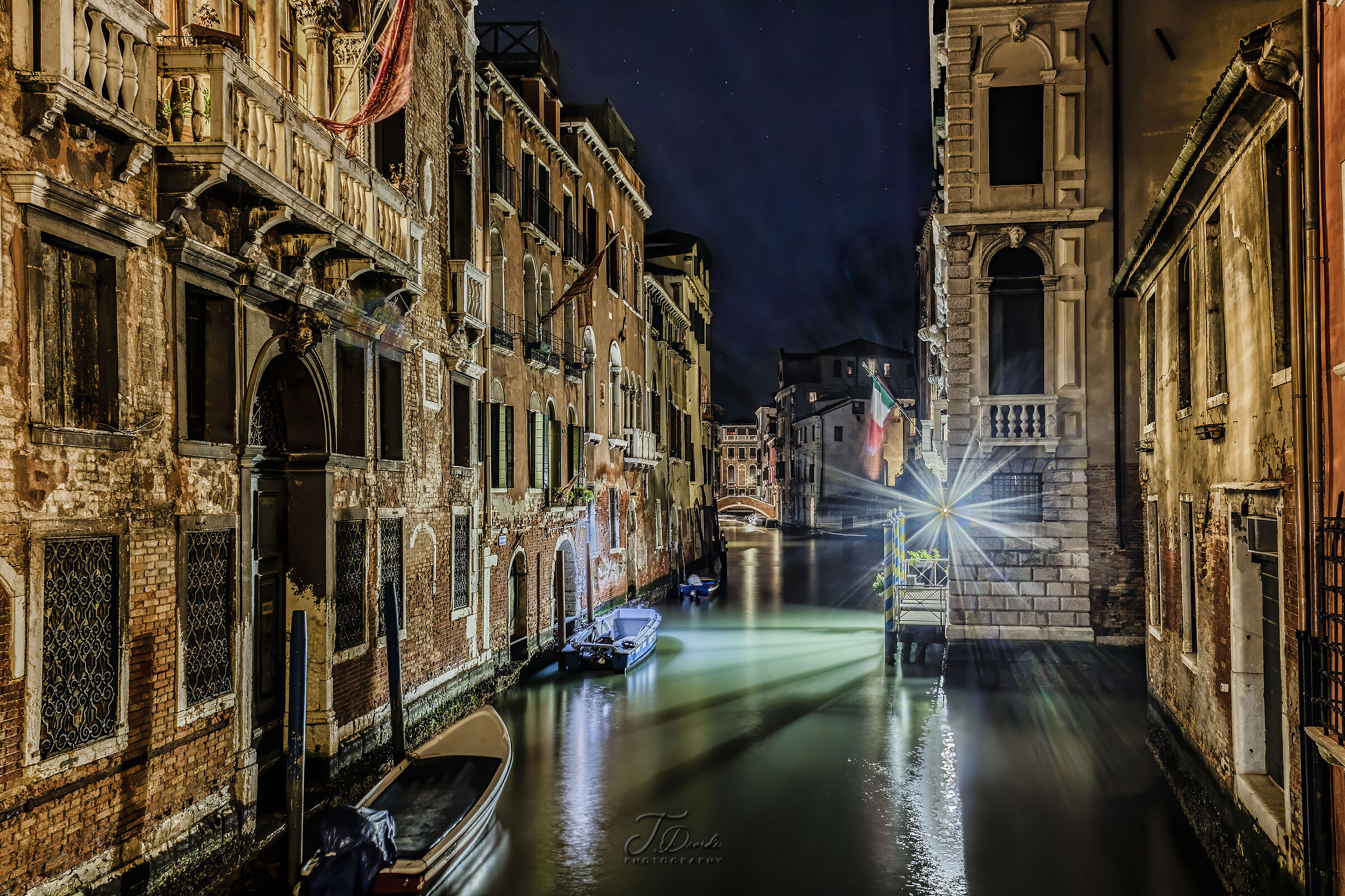 Rio De Santa Marina from the bridge of Christ (Venice)