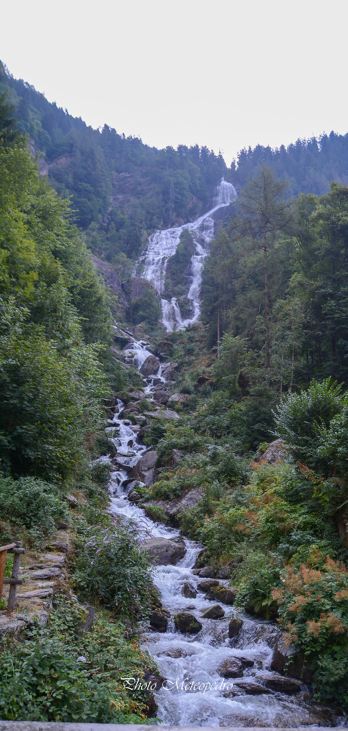la cascata Borleggia