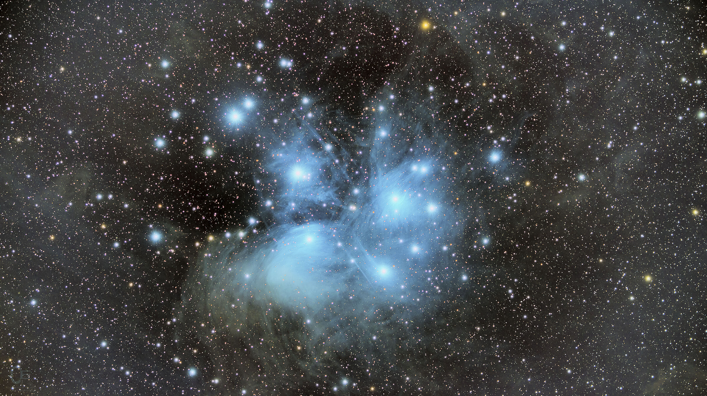 M45 ammasso delle Pleiadi