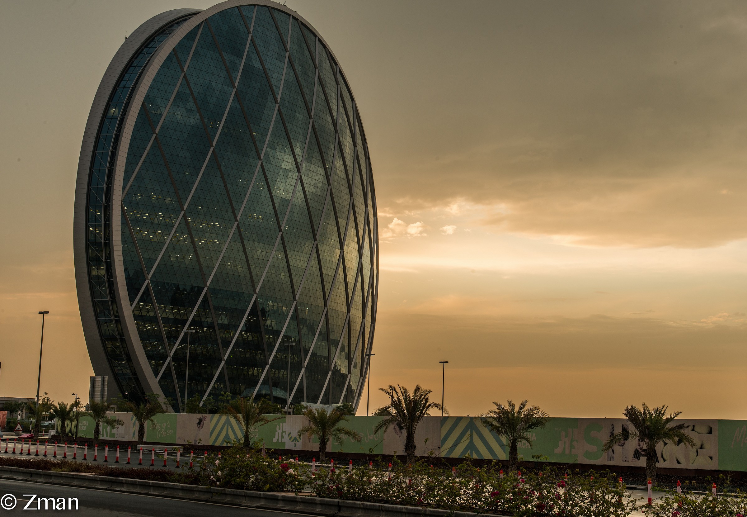 Wheel HQ Building of Aldar