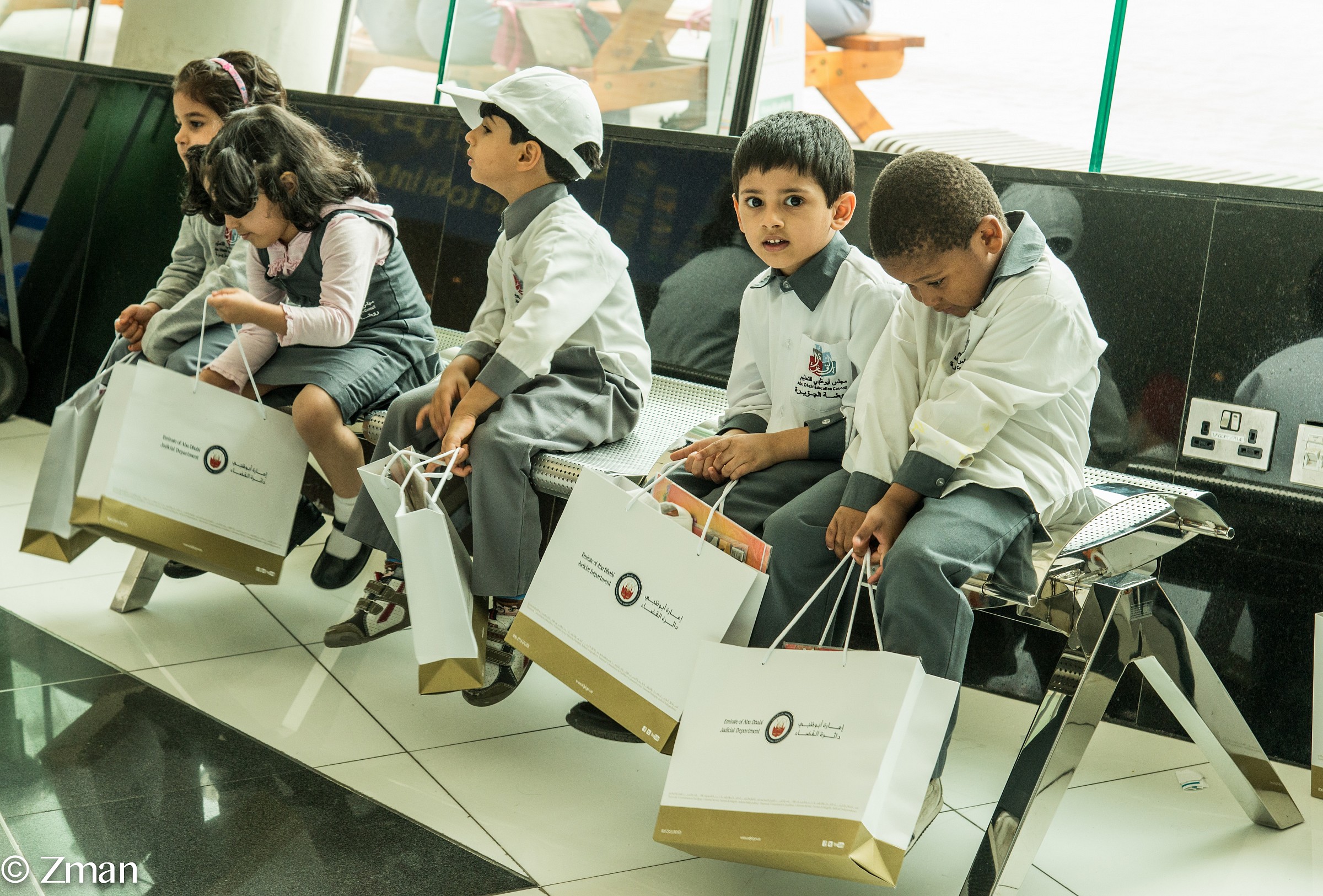 Young Boys at The Book Fair