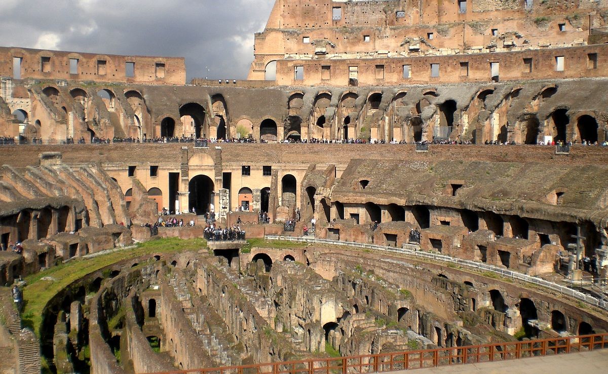 Colosseum from the Inside