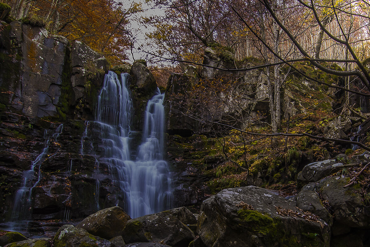Waterfall on the Dardagna stream